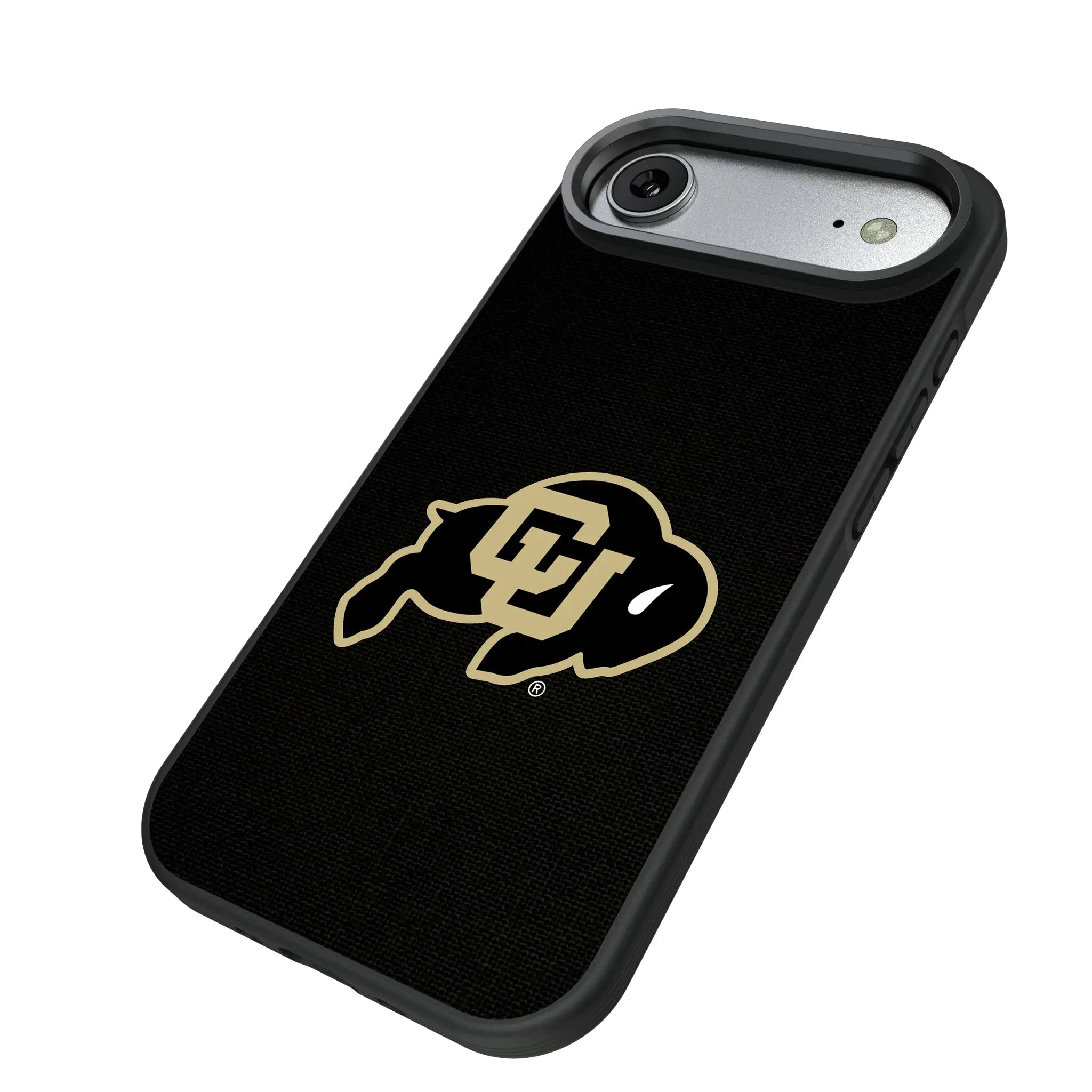 University of Colorado Buffaloes Solid iPhone Bump Phone Case for Apple iPhone - Isometric View#Device_iPhone Air