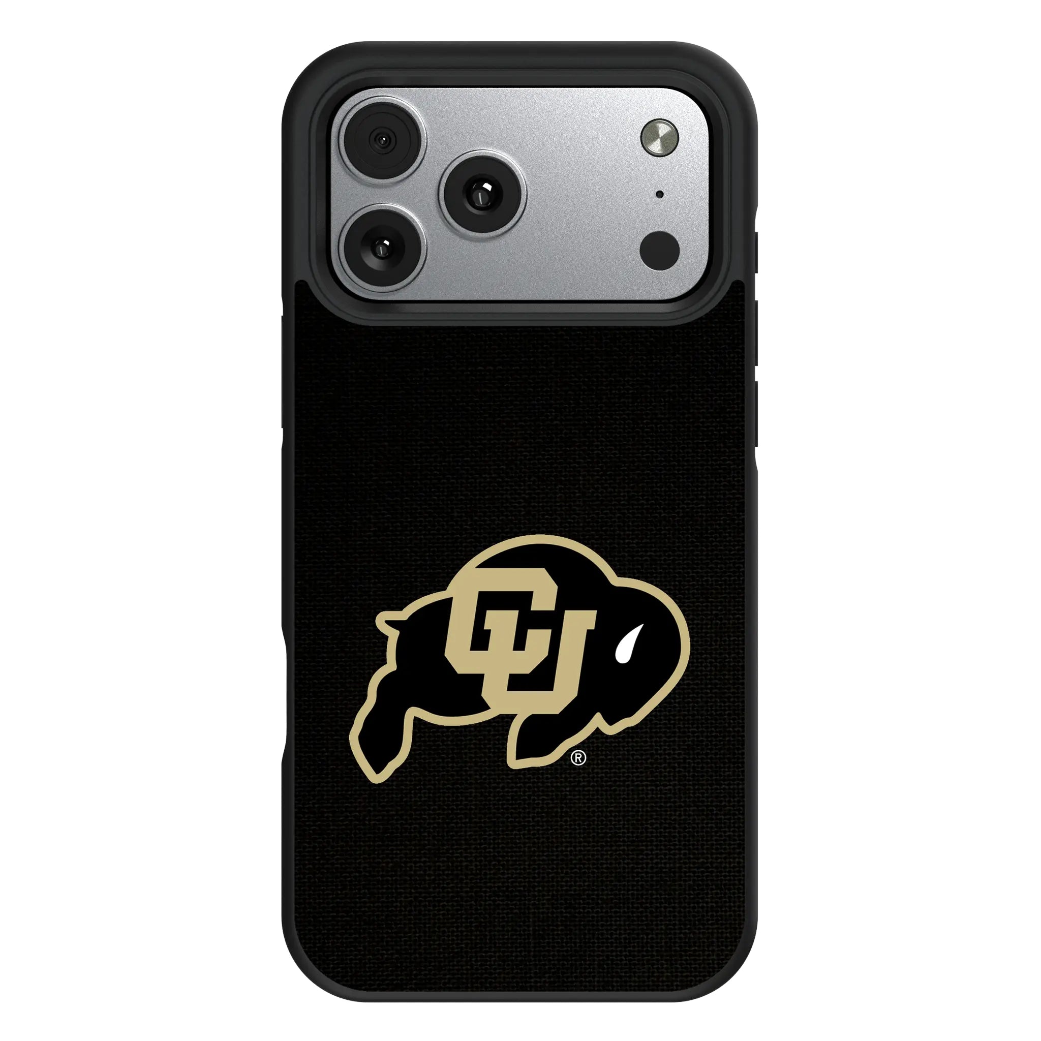 University of Colorado Buffaloes Solid iPhone Bump Phone Case for Apple iPhone#Device_iPhone 17 Pro Max