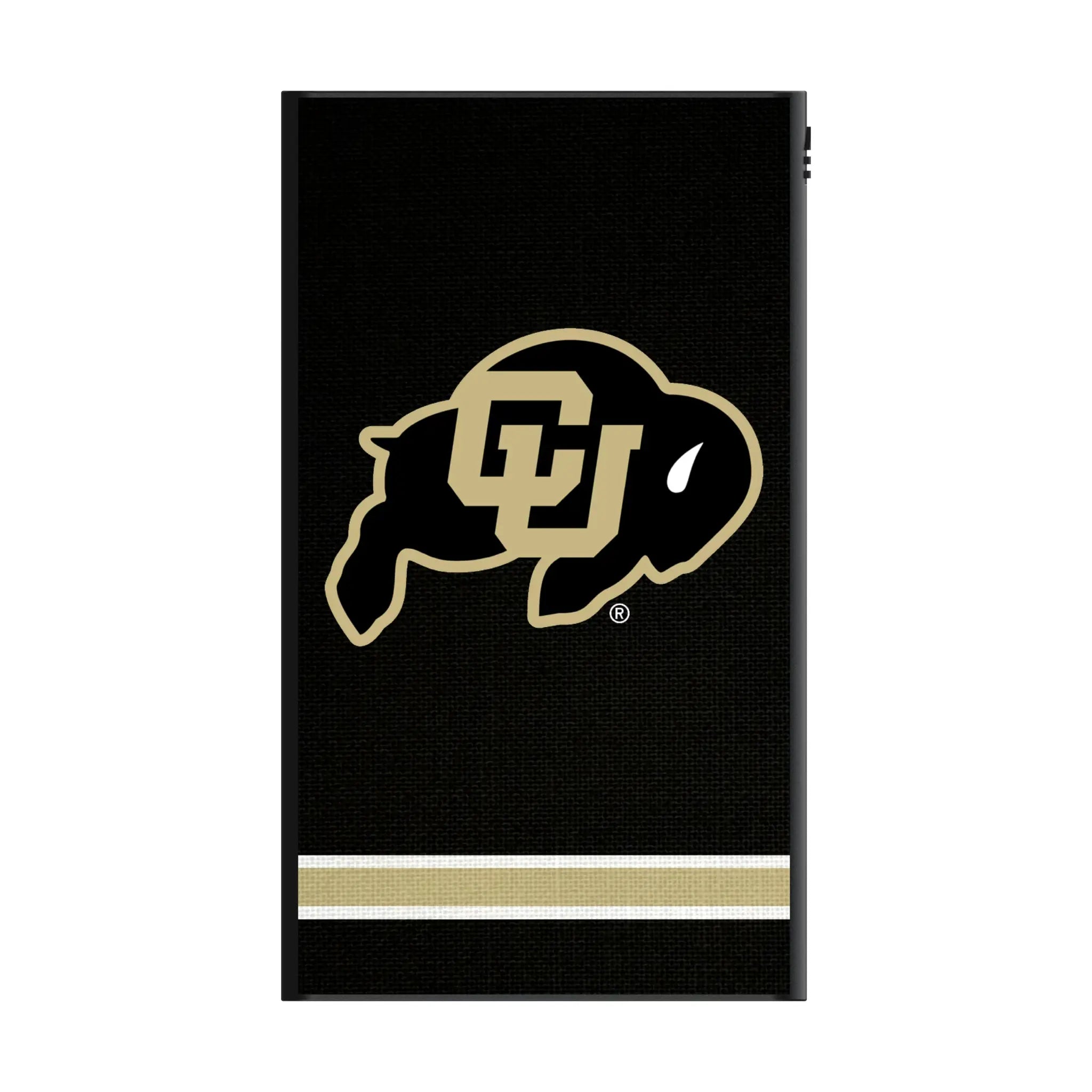 University of Colorado Buffaloes Stripe 5000mAh Flat Power Bank