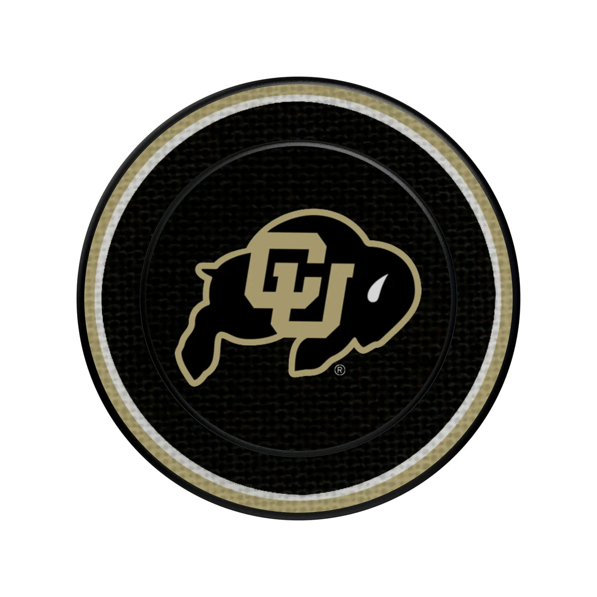 University of Colorado Buffaloes Stripe Popsockets Round Magnetic