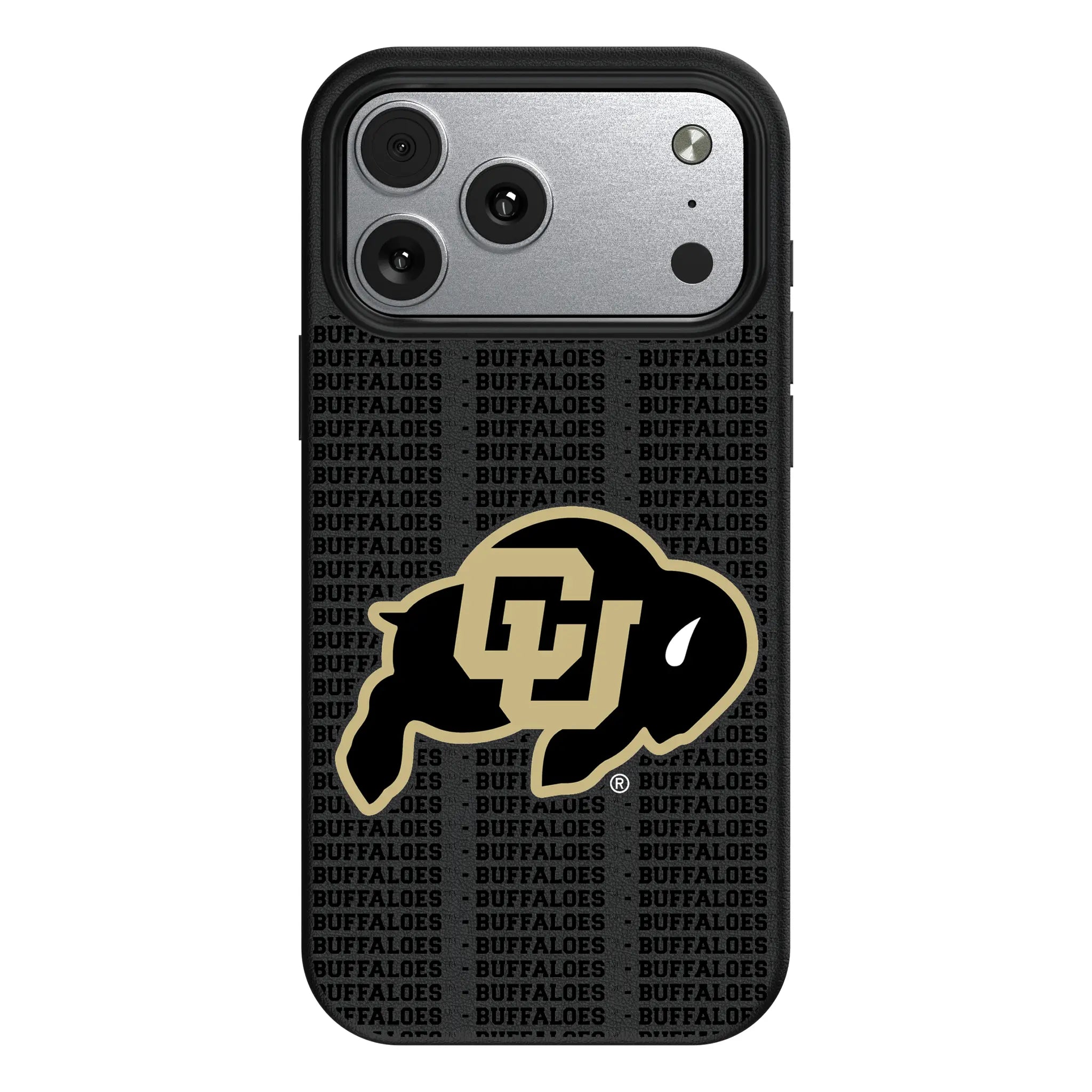 University of Colorado Buffaloes Text Backdrop iPhone MagSafe Compatible Phone Case for Apple iPhone#Device_iPhone 17 Pro Max
