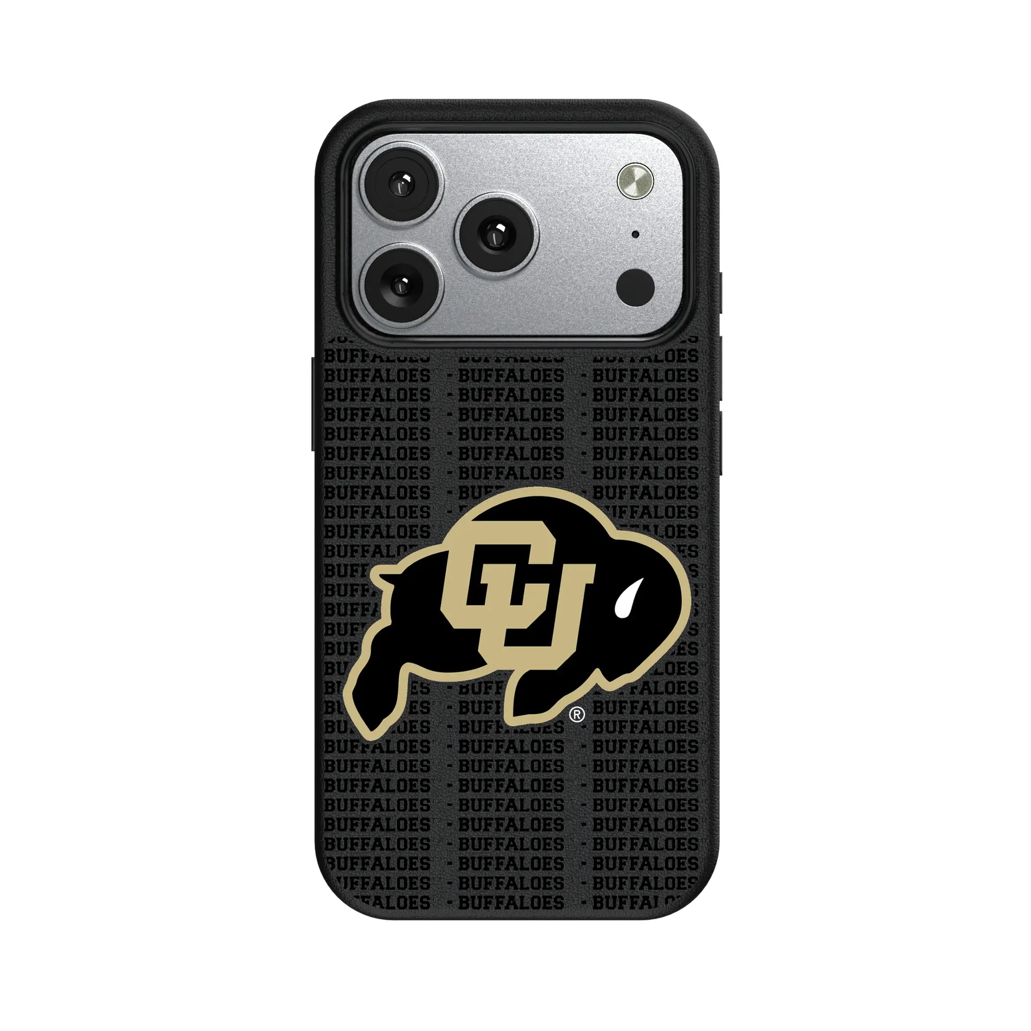 University of Colorado Buffaloes Text Backdrop iPhone MagSafe Compatible Phone Case for Apple iPhone#Device_iPhone 17 Pro