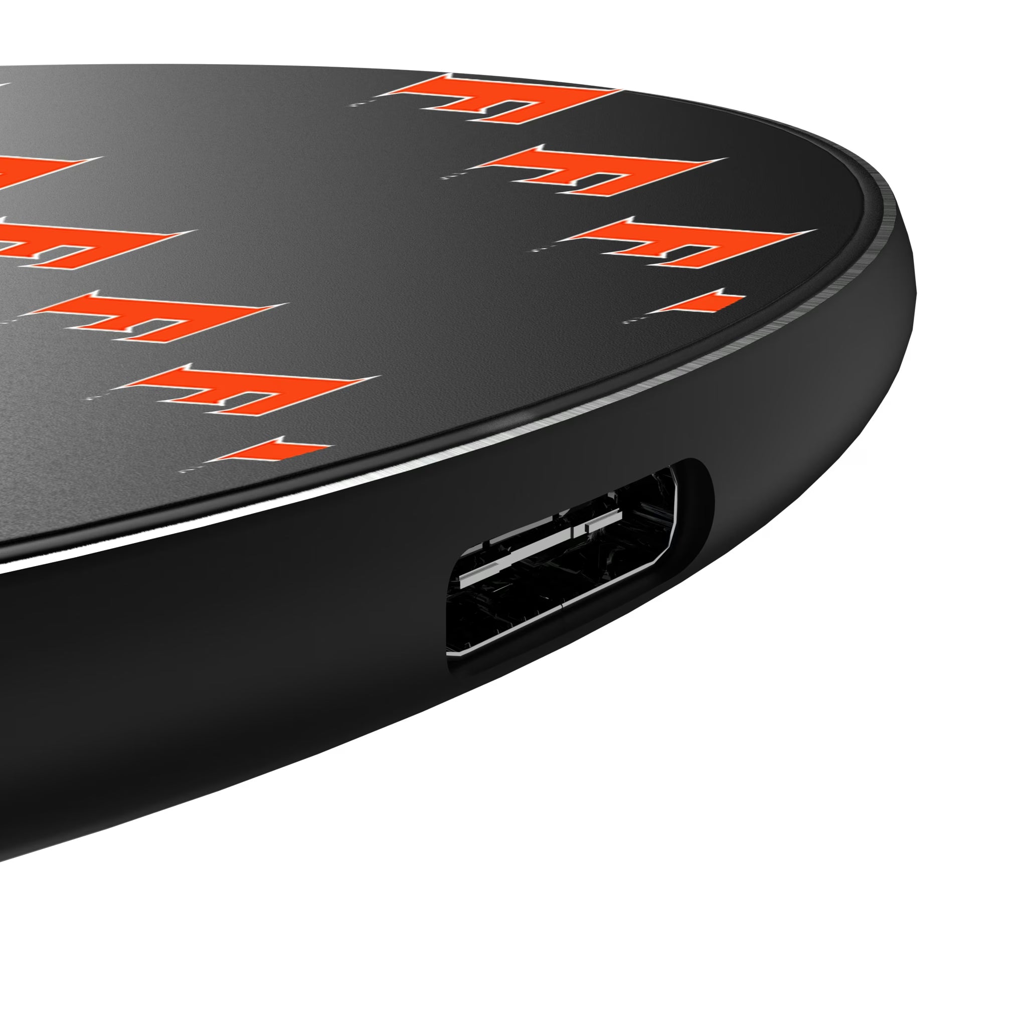 University of Florida Gators Fashion Pattern 15-Watt Wireless Charger - Detail