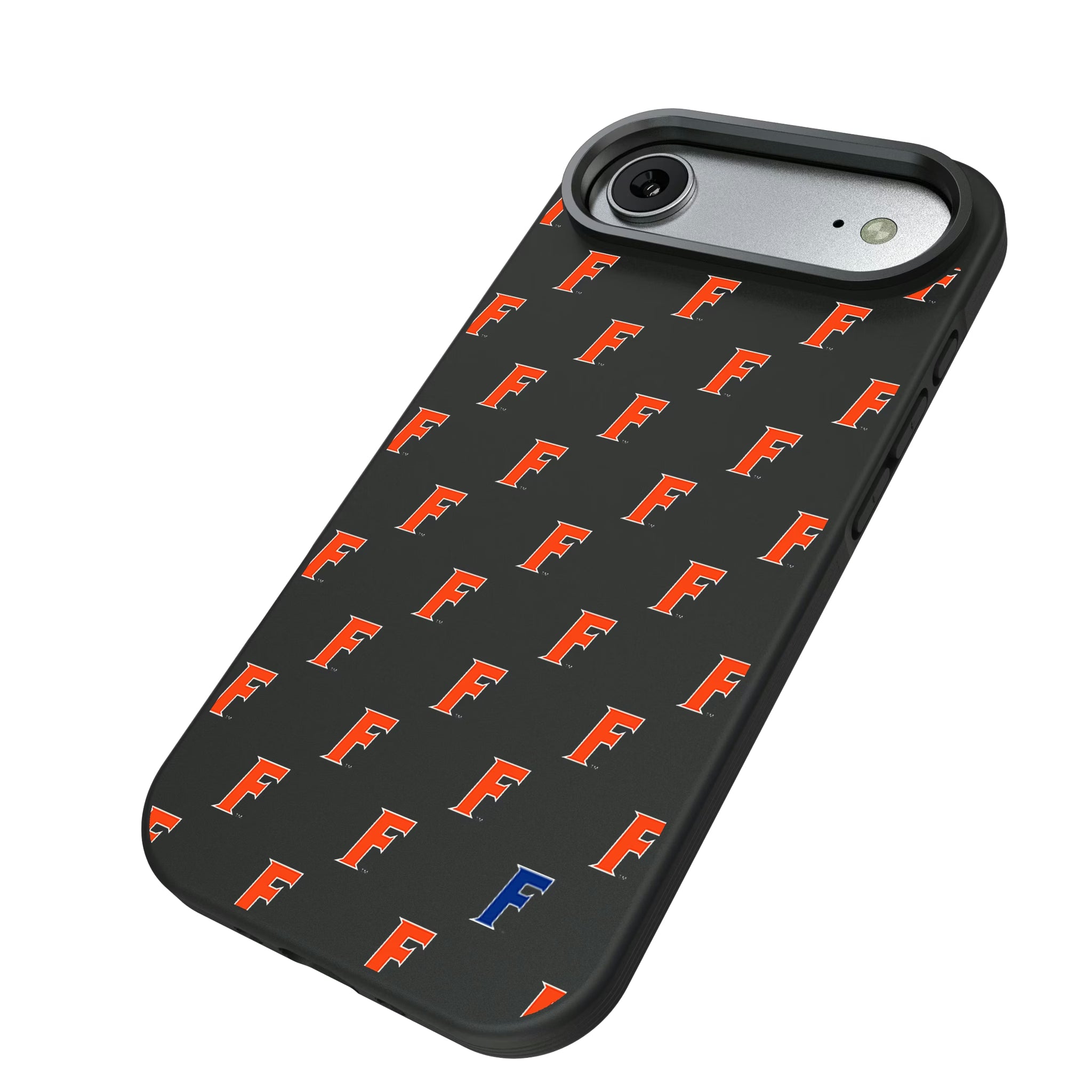 University of Florida Gators Fashion Pattern iPhone Bump Phone Case for Apple iPhone - Isometric View#Device_iPhone Air