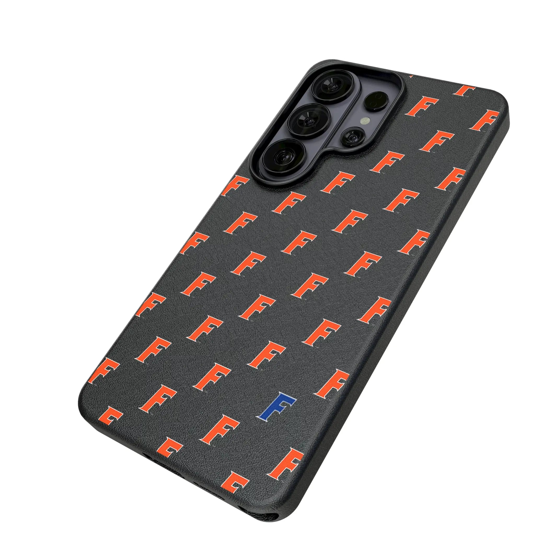 University of Florida Gators Fashion Pattern Galaxy MagSafe Compatible Phone Case for Samsung Galaxy - Isometric View#Device_Galaxy S26 Ultra