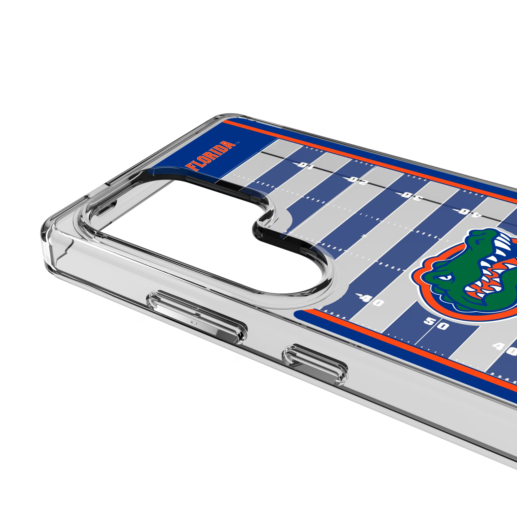 University of Florida Gators Field Galaxy Clear Phone Case for Samsung Galaxy - Detail