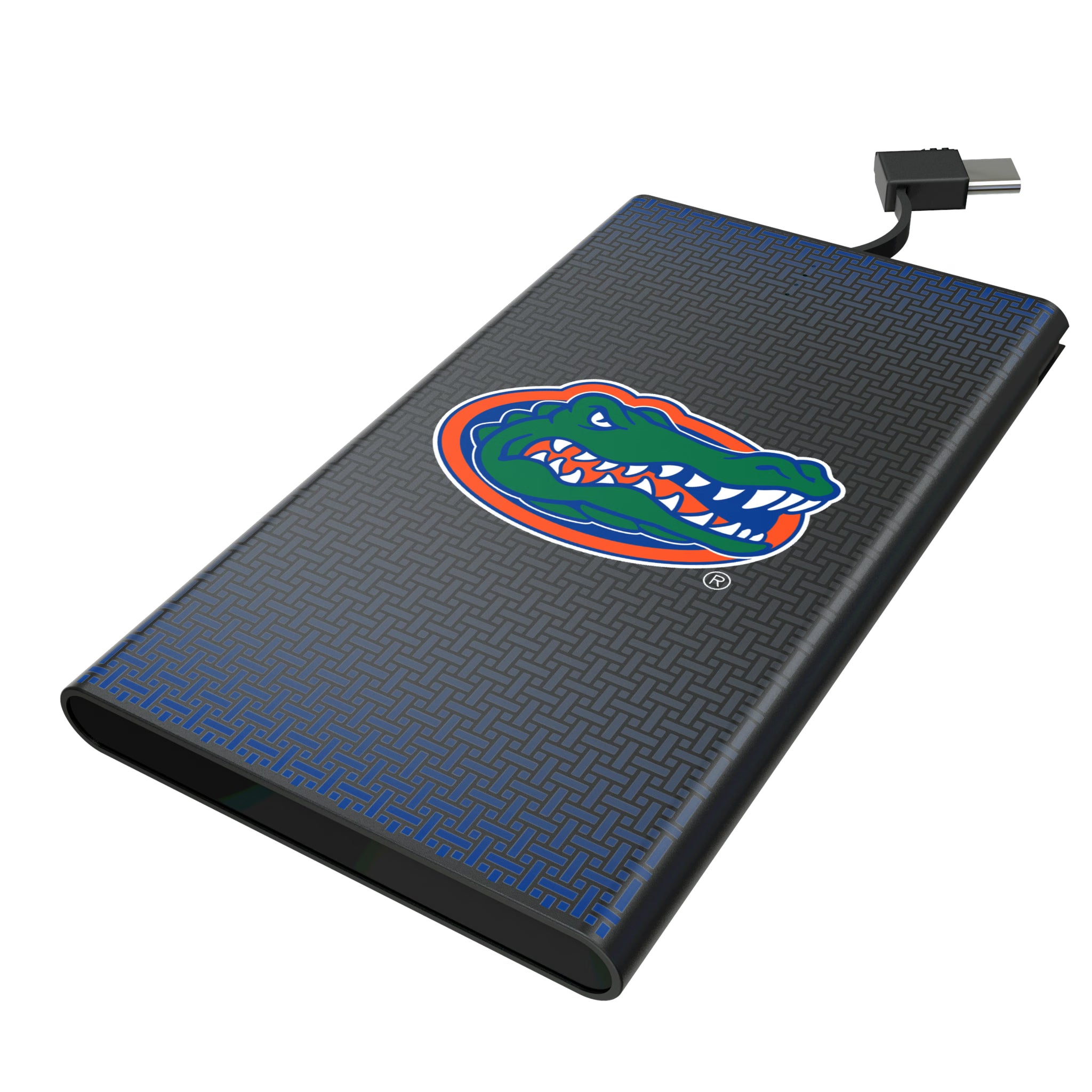 University of Florida Gators Linen 5000mAh Flat Powerbank