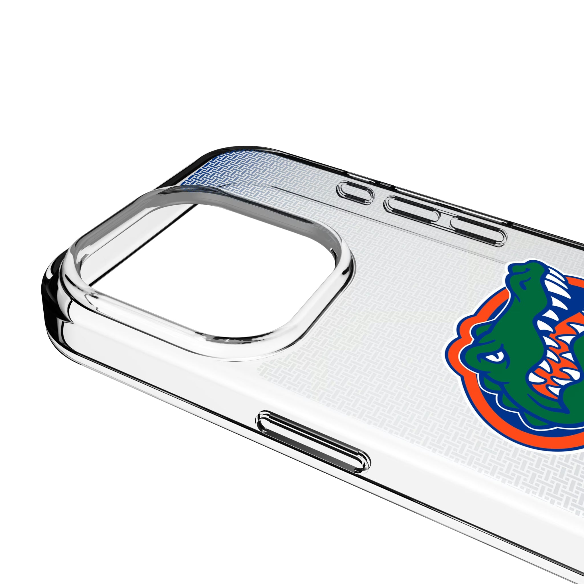 University of Florida Gators Linen iPhone Clear Phone Case for Apple iPhone - Detail