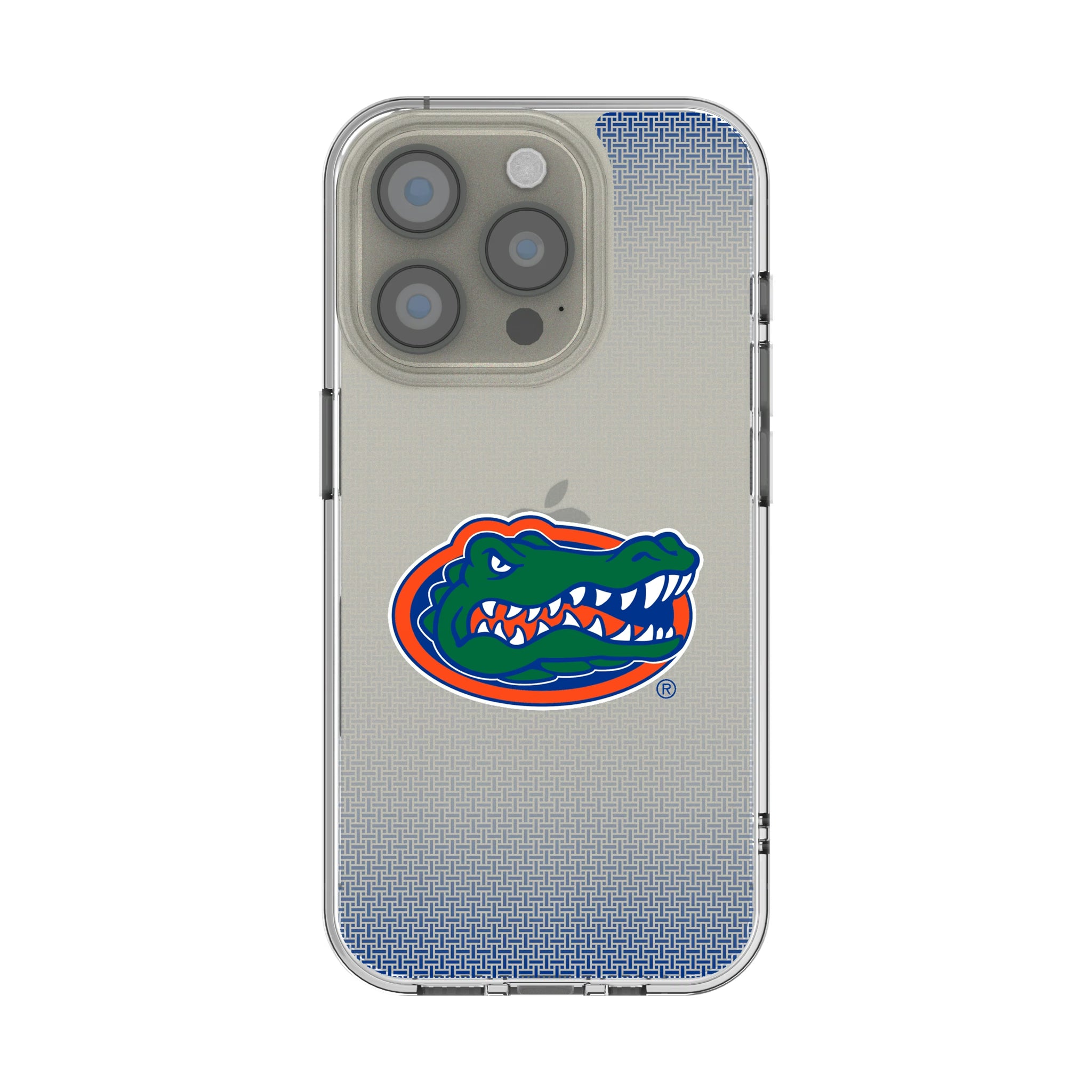 University of Florida Gators Linen iPhone Clear Phone Case for Apple iPhone