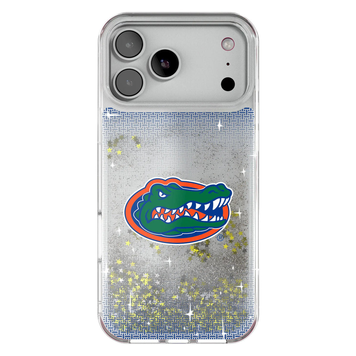 University of Florida Gators Linen Glitter Phone Case for Apple iPhone