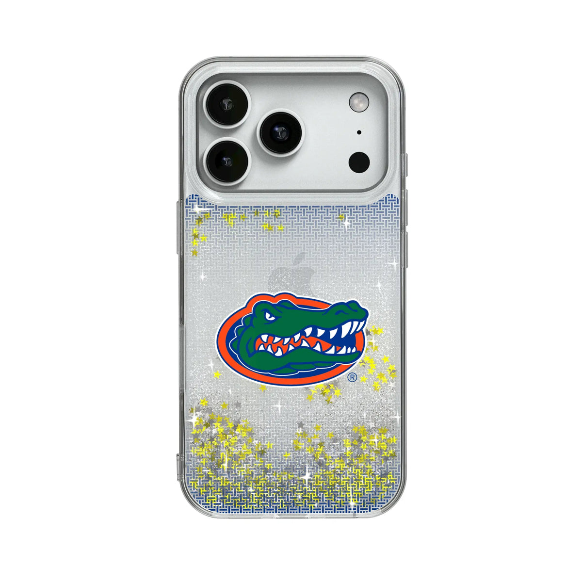 University of Florida Gators Linen Glitter Phone Case for Apple iPhone