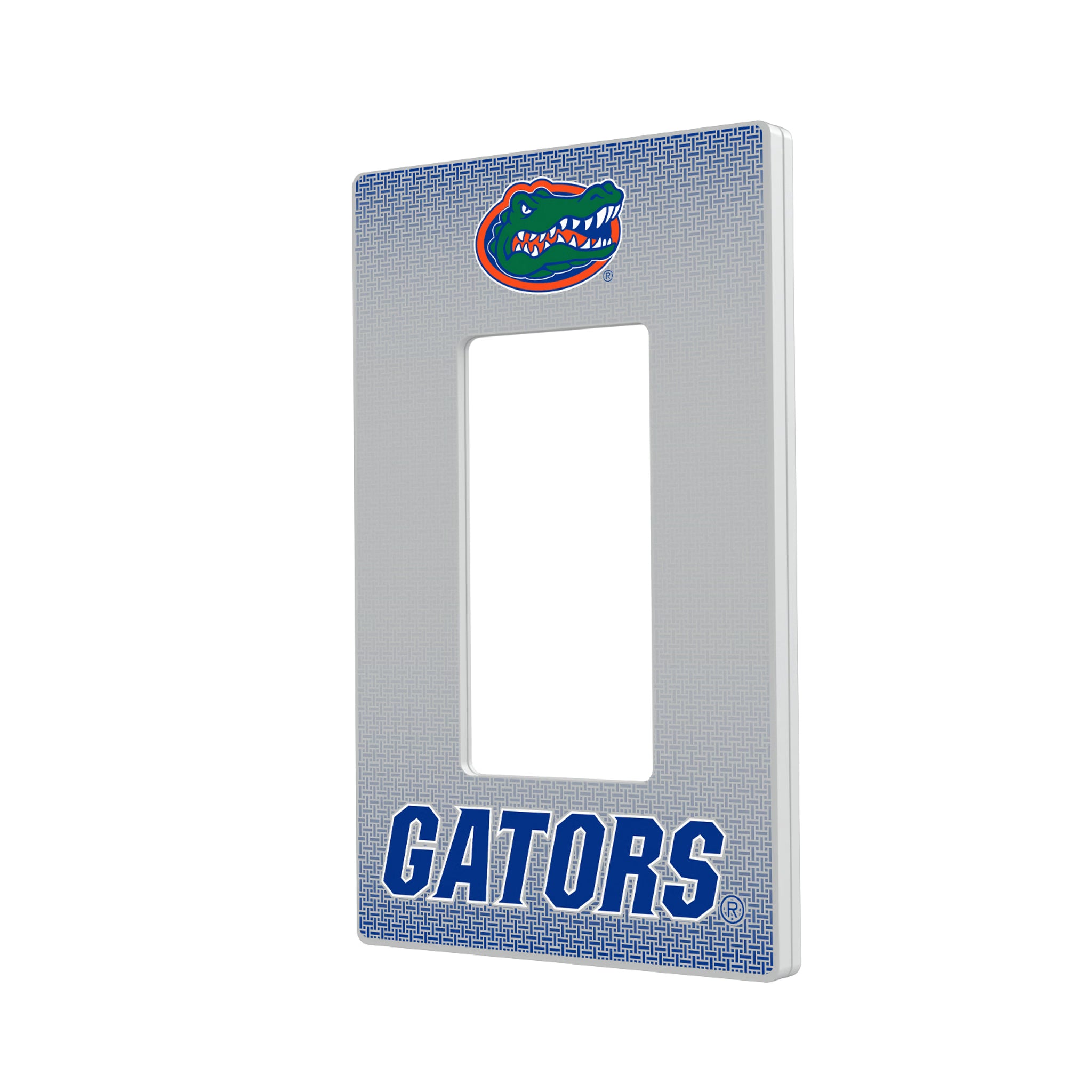 University of Florida Gators Linen Hidden-Screw Light Switch Plate#Style_Single Rocker