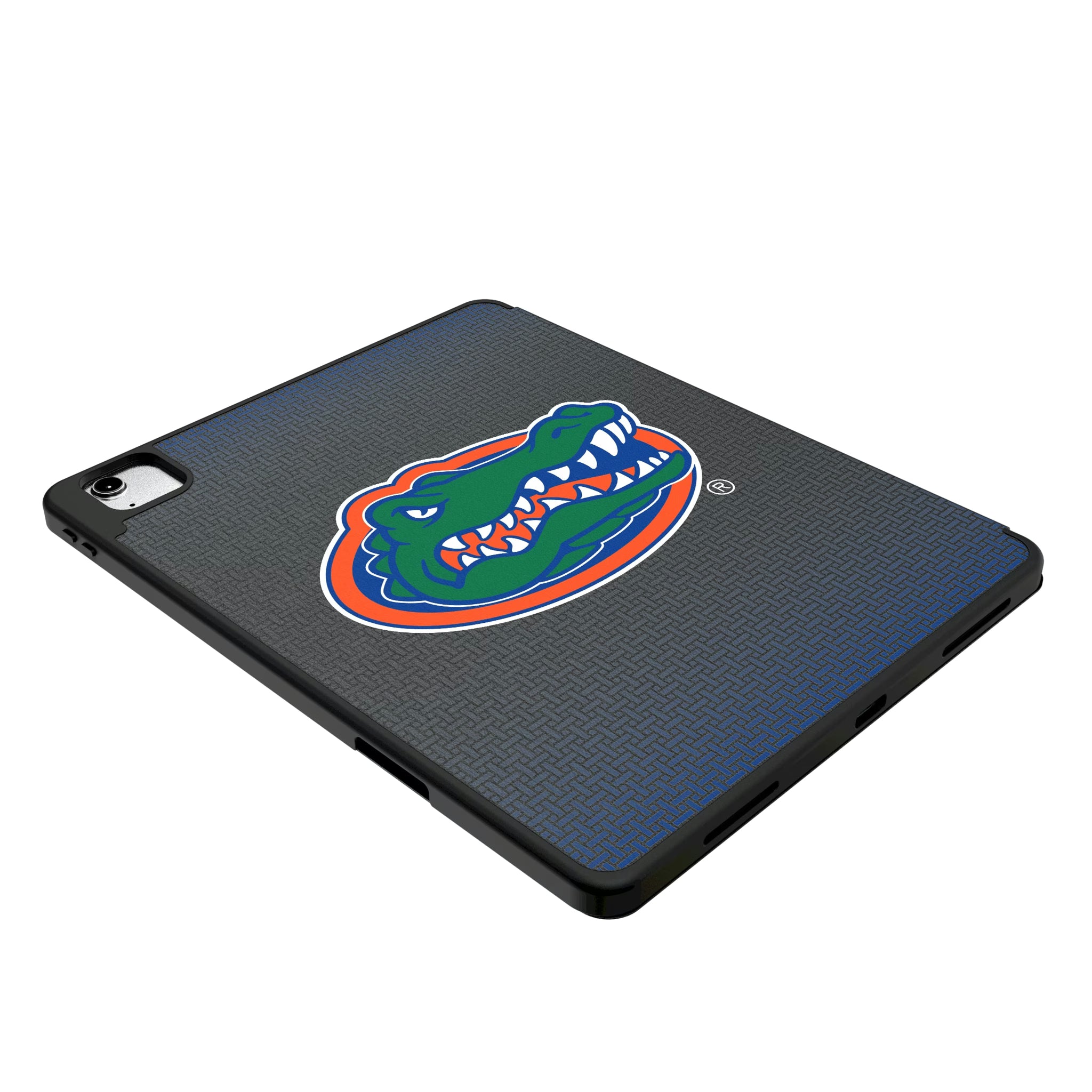 University of Florida Gators Linen iPad Tablet Case for Apple iPad - Isometric View