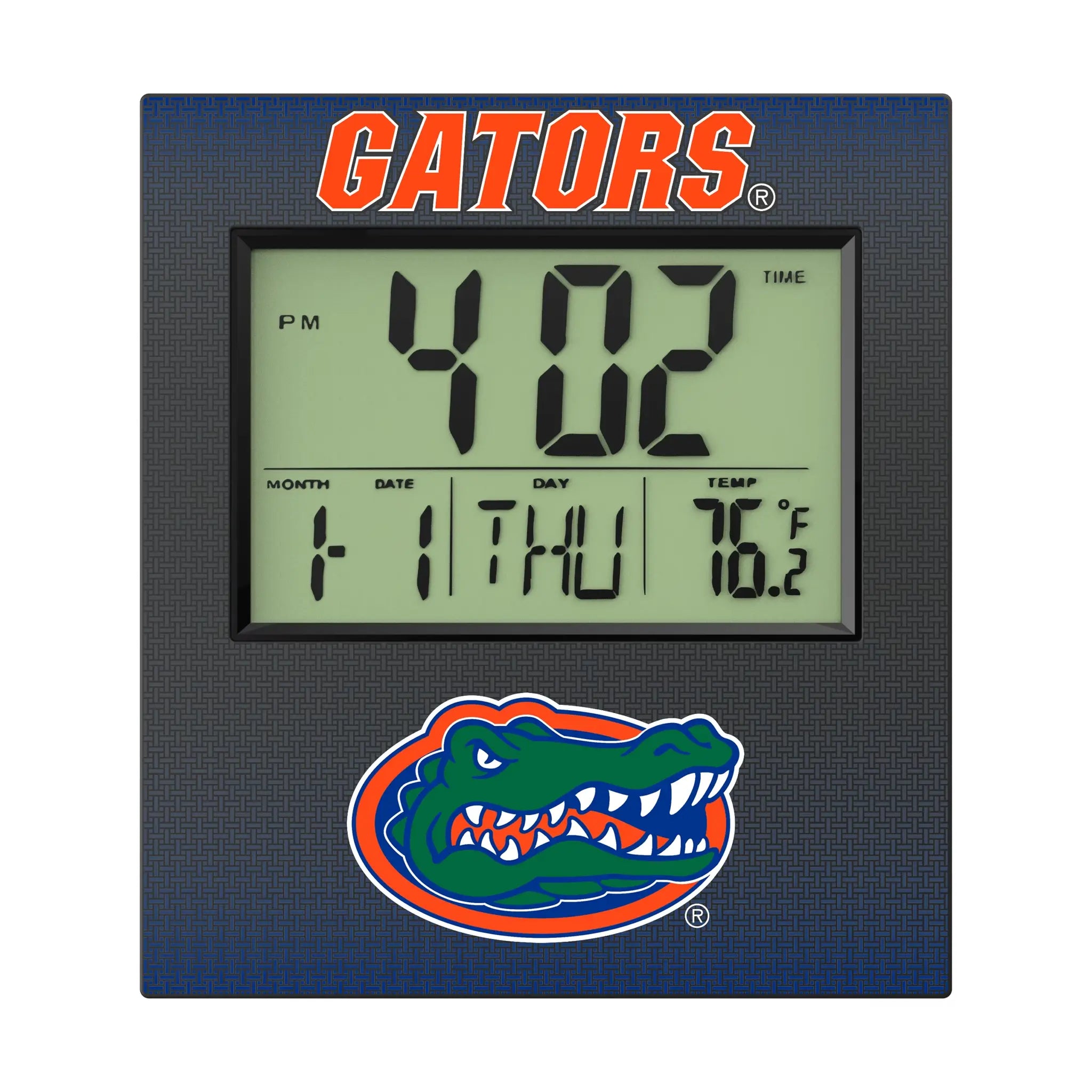 University of Florida Gators Linen Wall Clock