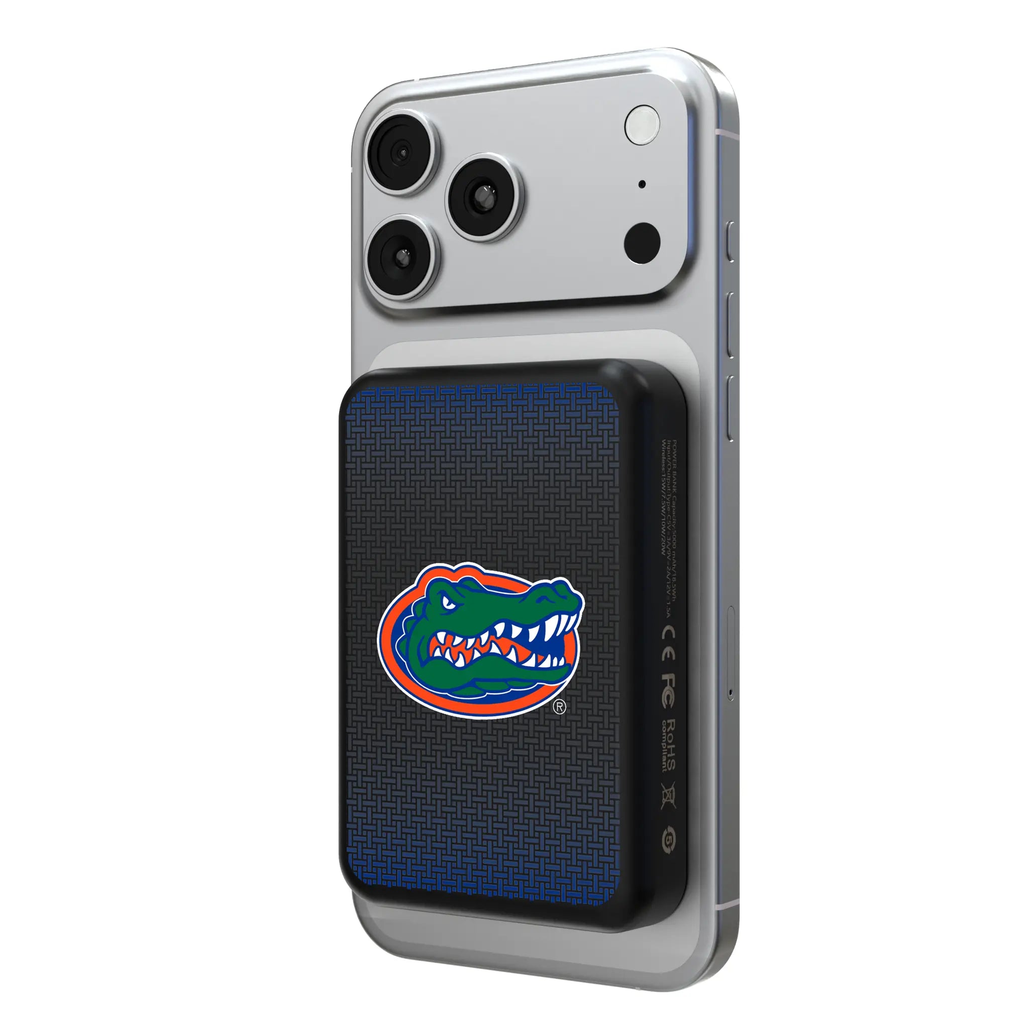 University of Florida Gators Linen Wireless Mag Power Bank