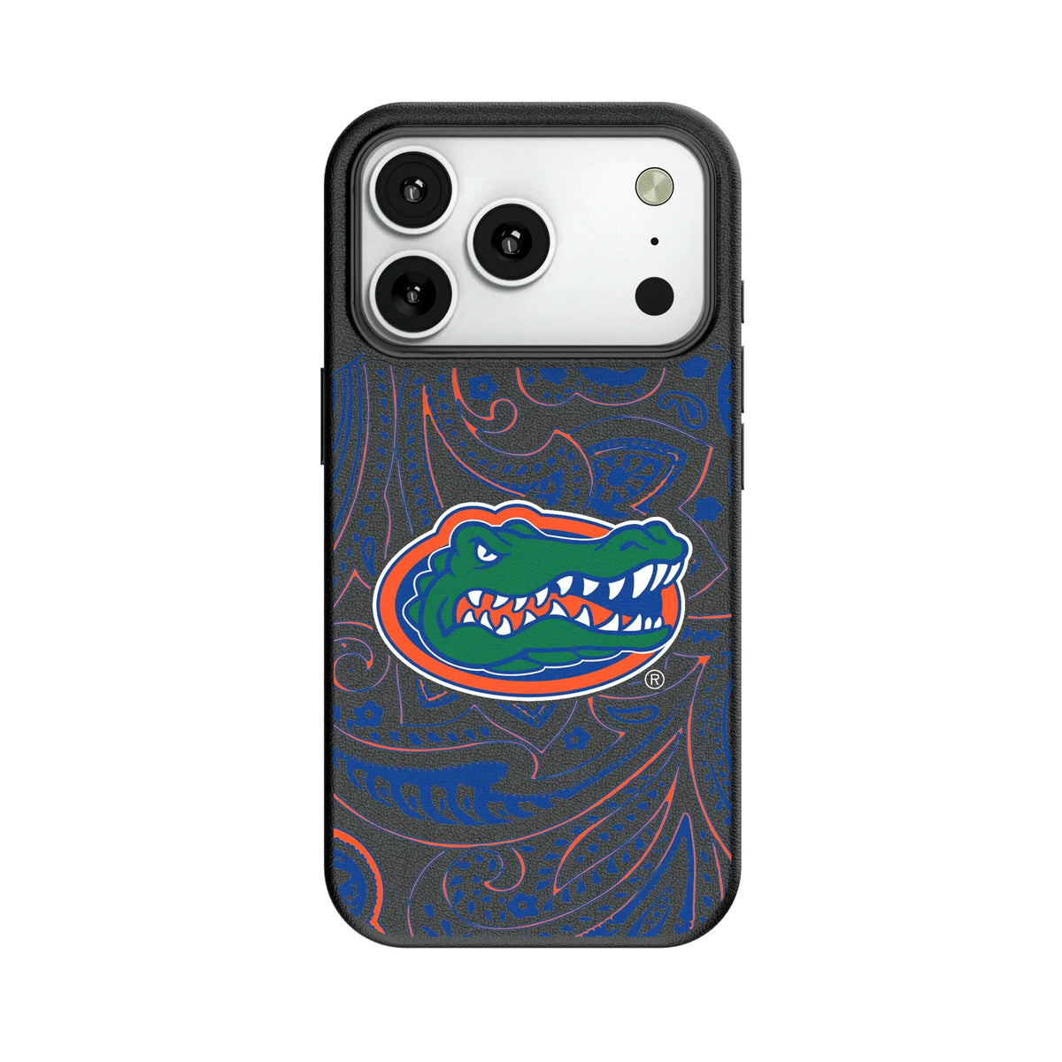 University of Florida Gators Paisley MagSafe Compatible Phone Case for Apple iPhone