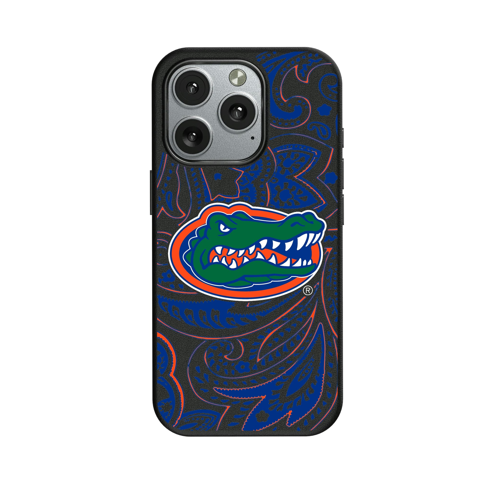 University of Florida Gators Paisley iPhone MagSafe Compatible Phone Case for Apple iPhone