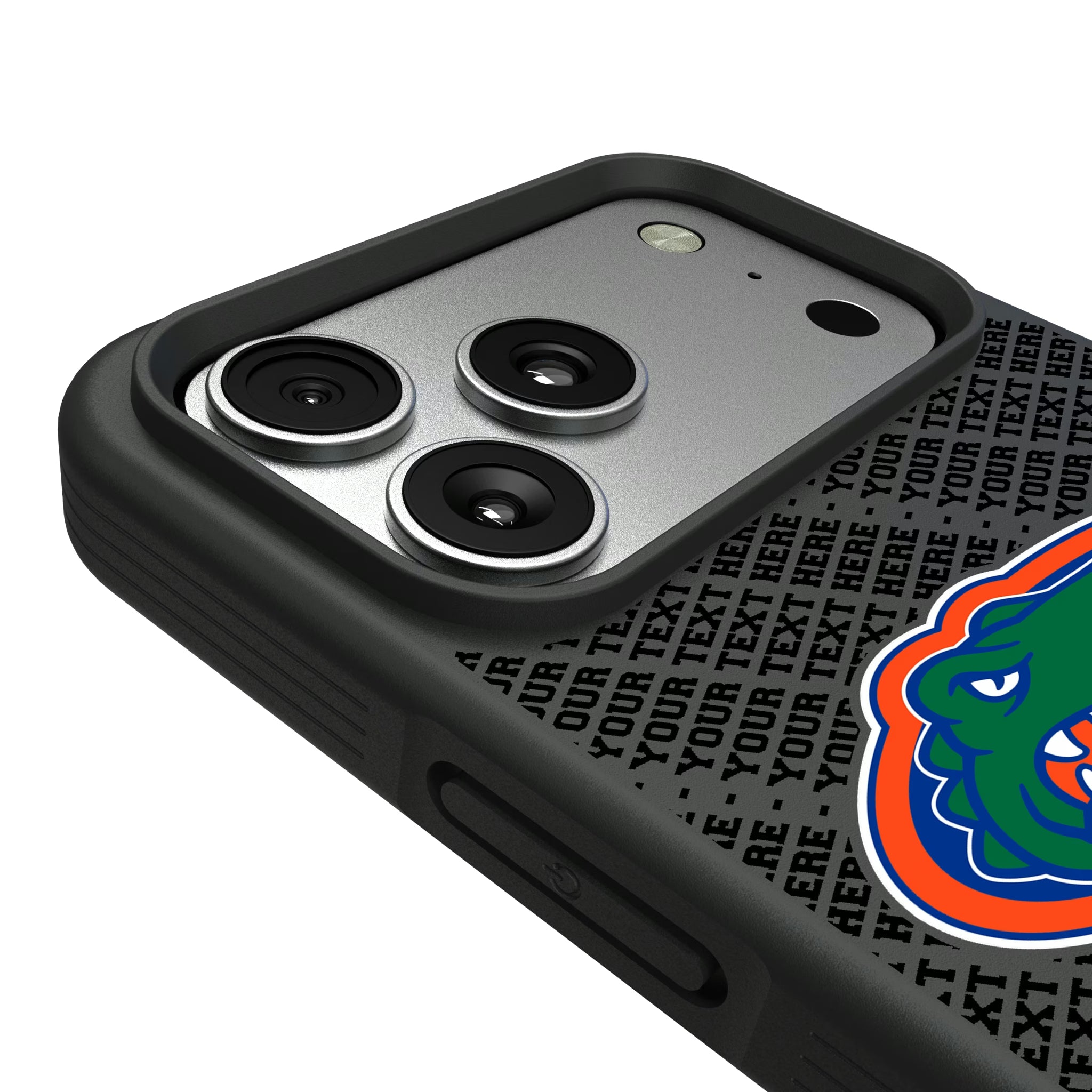 University of Florida Gators Personalized EndZone Plus iPhone Bump Phone Case for Apple iPhone - Detail#Device_iPhone 17 Pro Max