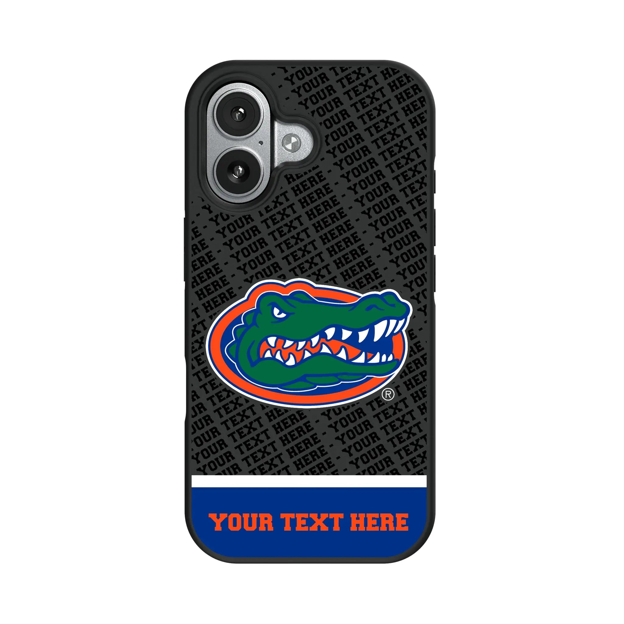 University of Florida Gators Personalized EndZone Plus iPhone Bump Phone Case for Apple iPhone#Device_iPhone 17