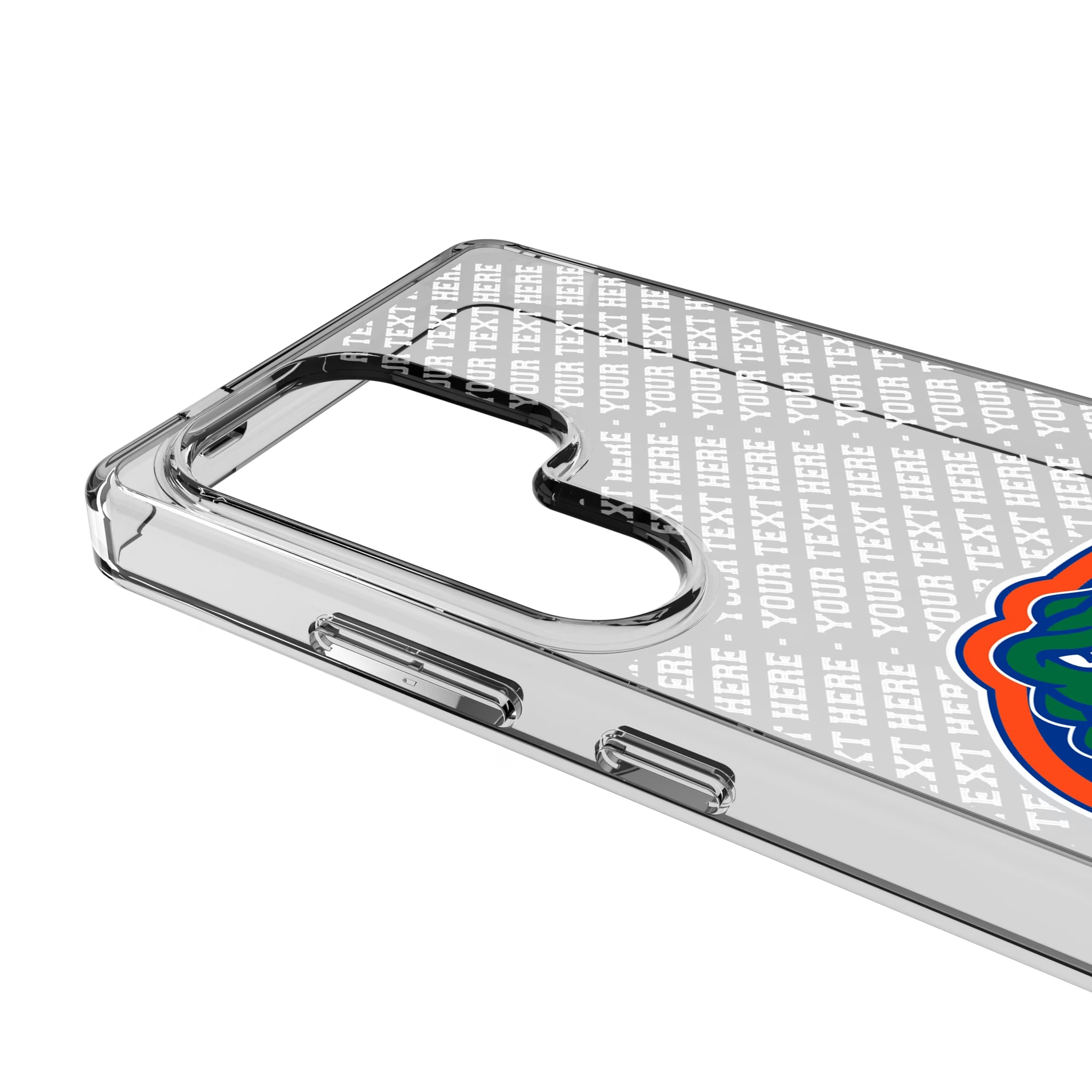 University of Florida Gators Personalized EndZone Plus Galaxy Clear Phone Case for Samsung Galaxy - Detail