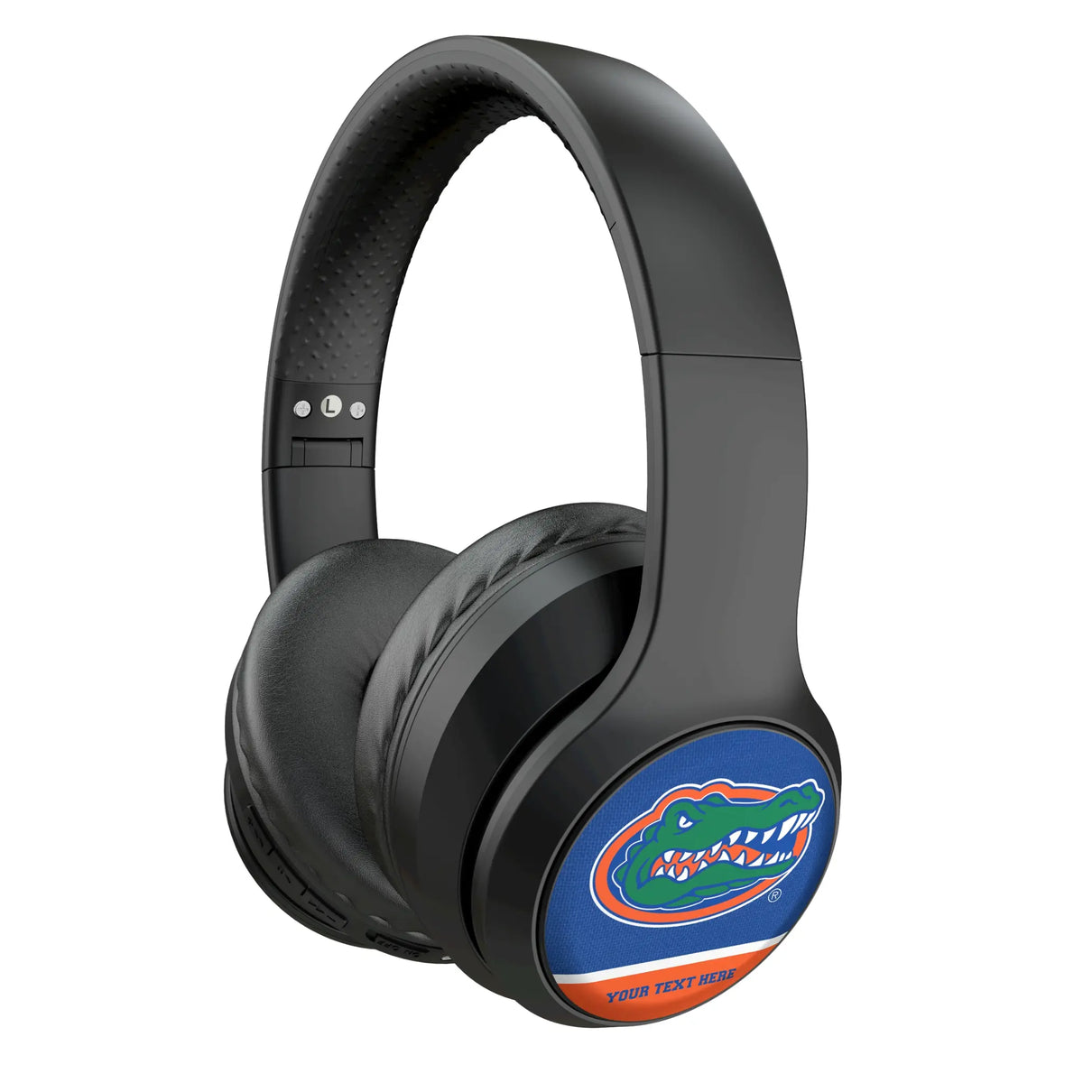University of Florida Gators Personalized Endzone Solid Wireless Over-Ear Headphones With Case