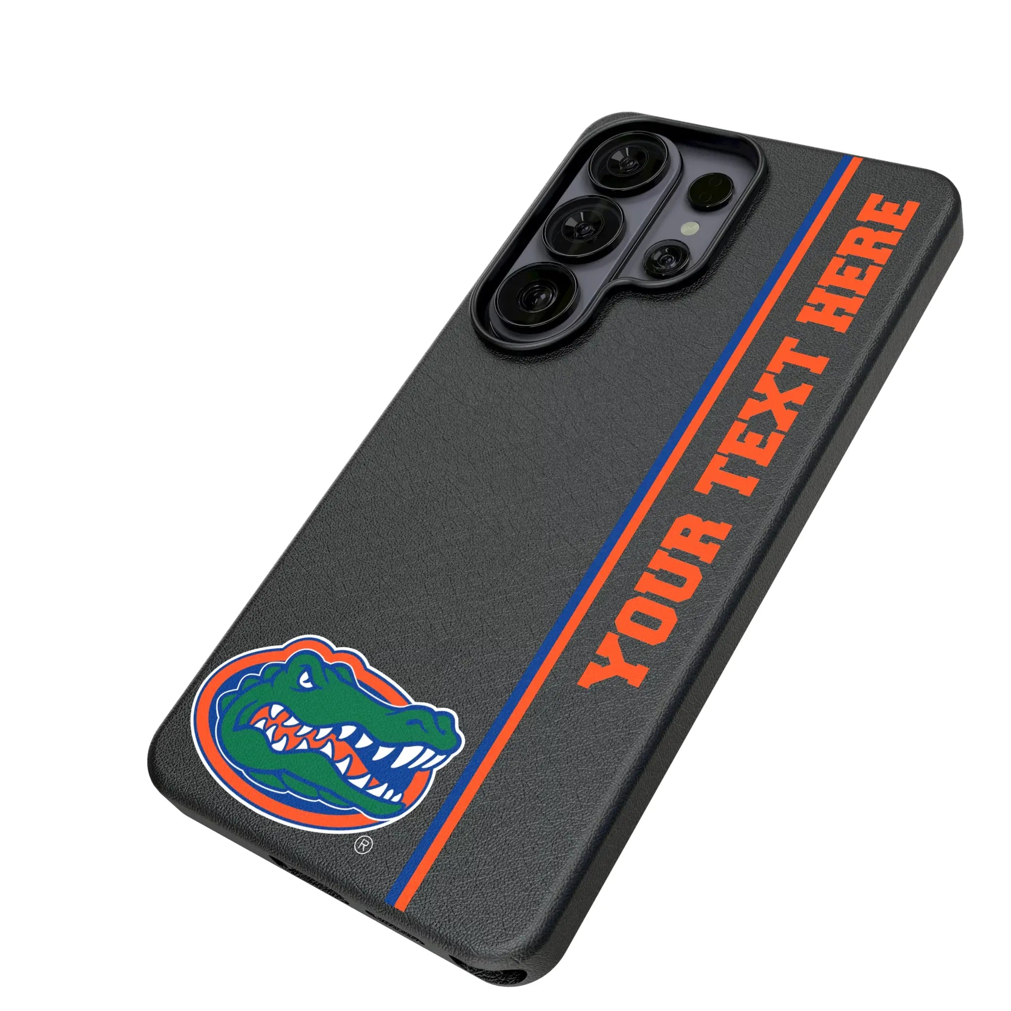 University of Florida Gators Personalized Sidebard Galaxy MagSafe Compatible Phone Case for Samsung Galaxy - Isometric View#Device_Galaxy S26 Ultra