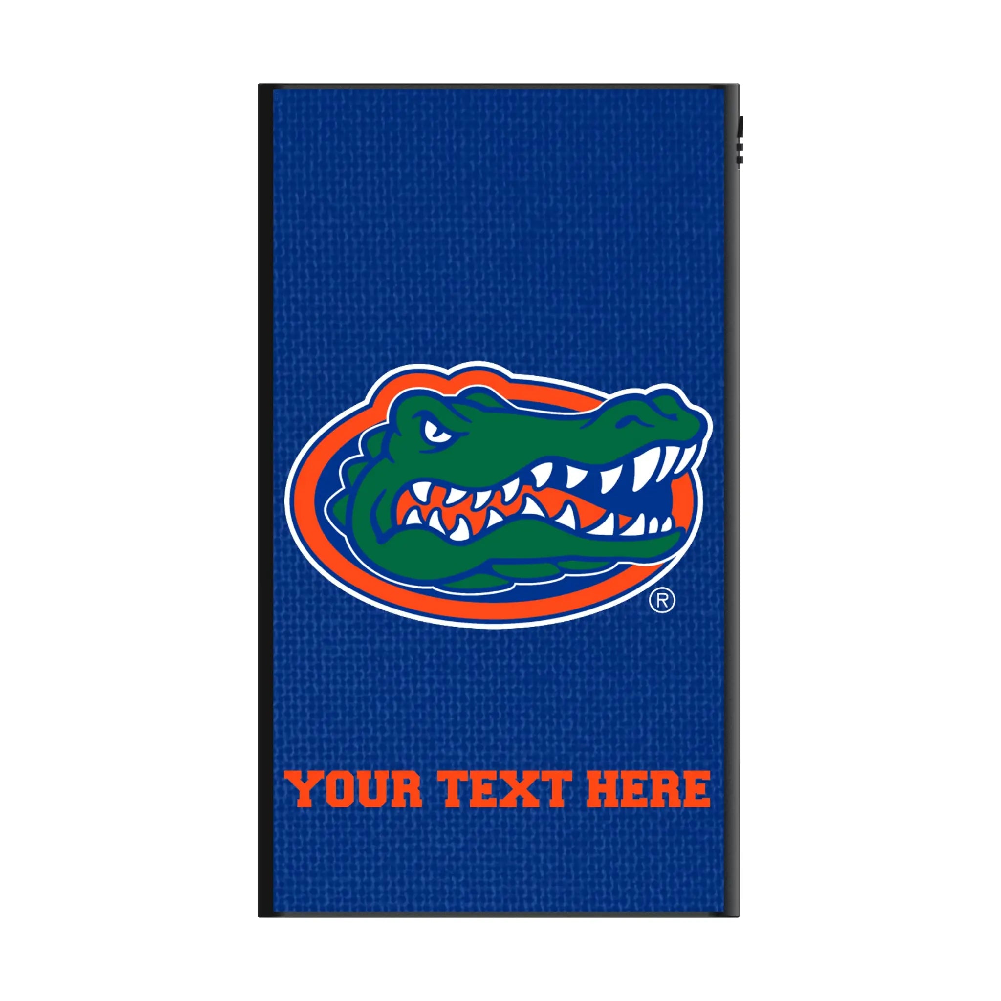 University of Florida Gators Personalized Solid 5000mAh Flat Power Bank