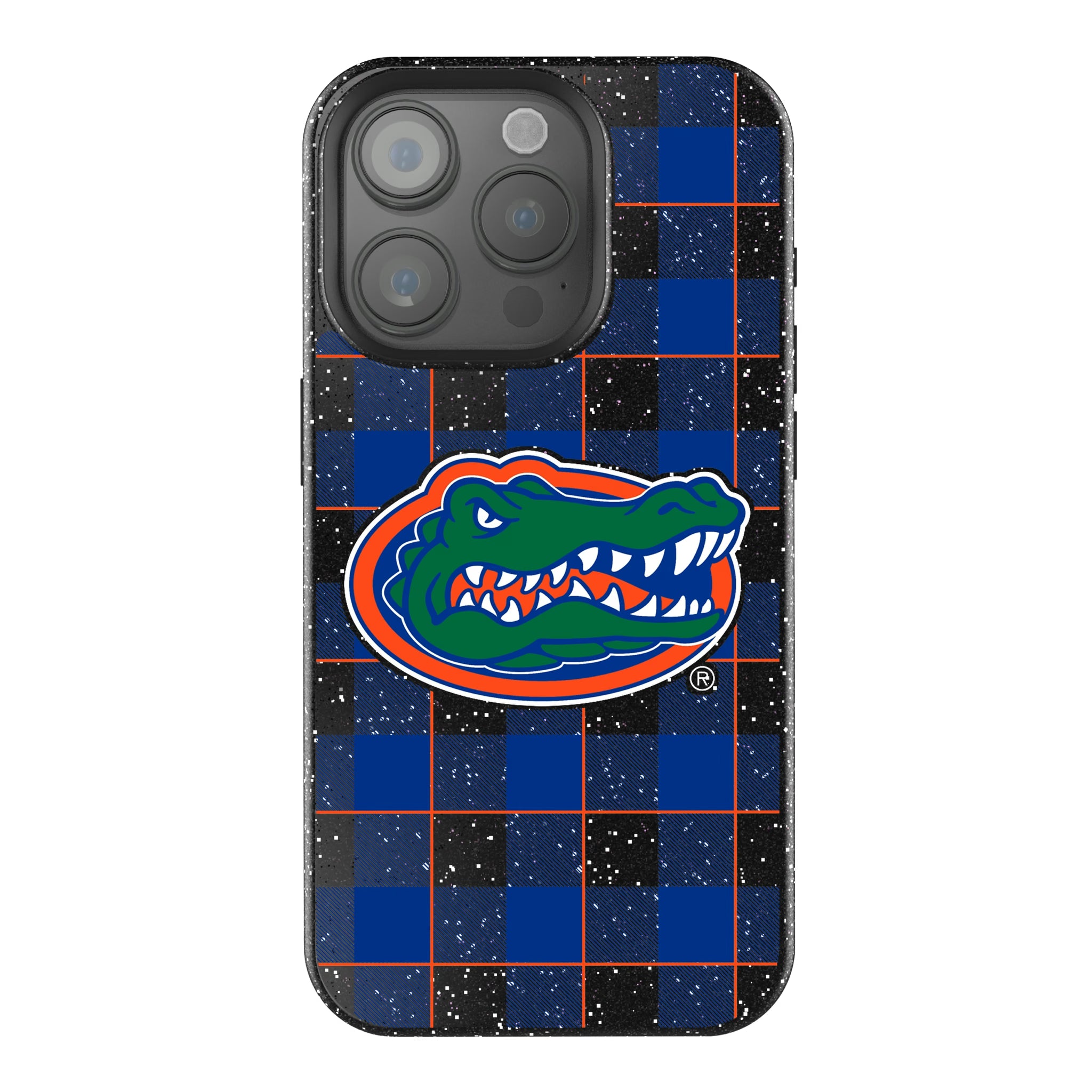 University of Florida Gators Plaid iPhone Bling Phone Case for Apple iPhone