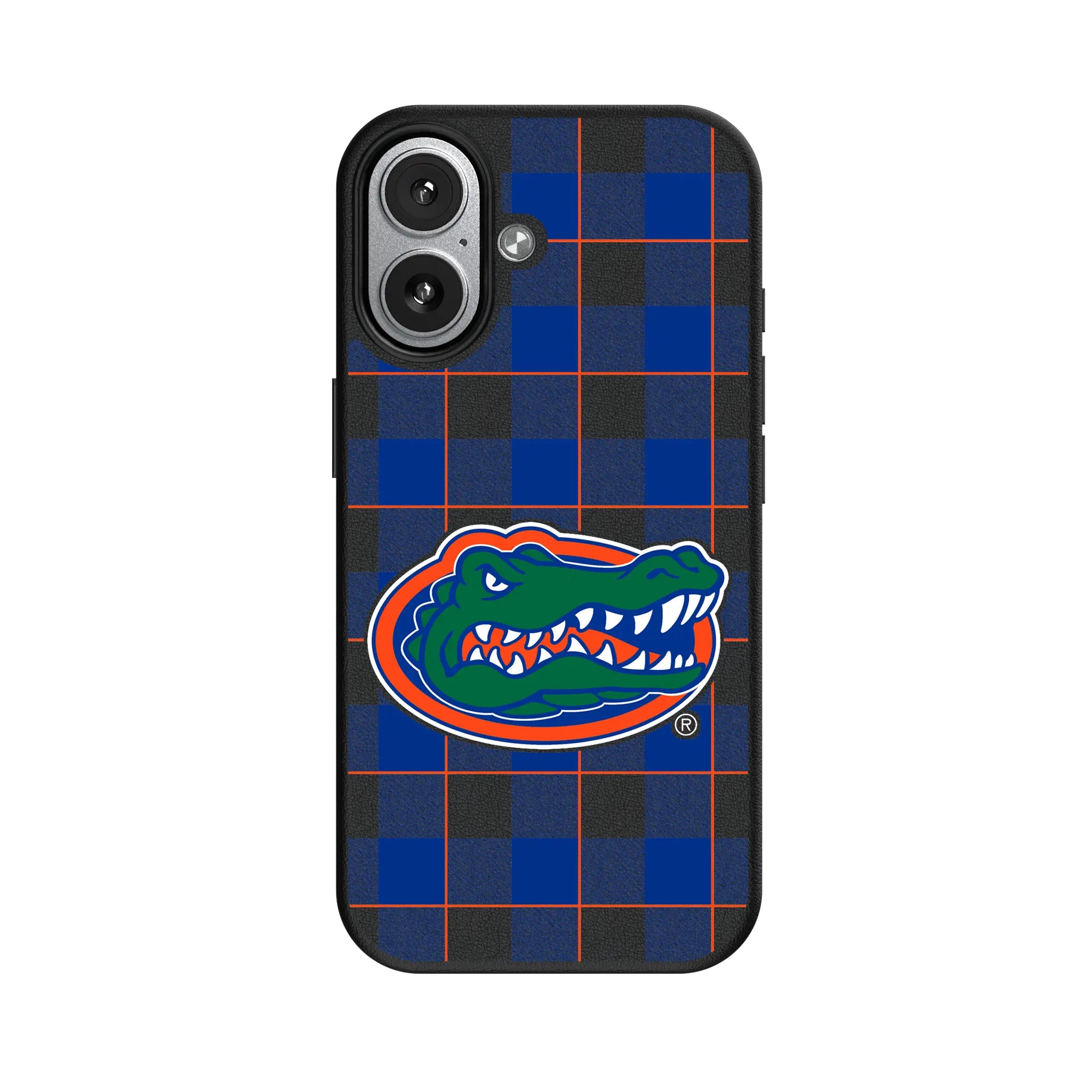 University of Florida Gators Plaid iPhone MagSafe Compatible Phone Case for Apple iPhone#Device_iPhone 17