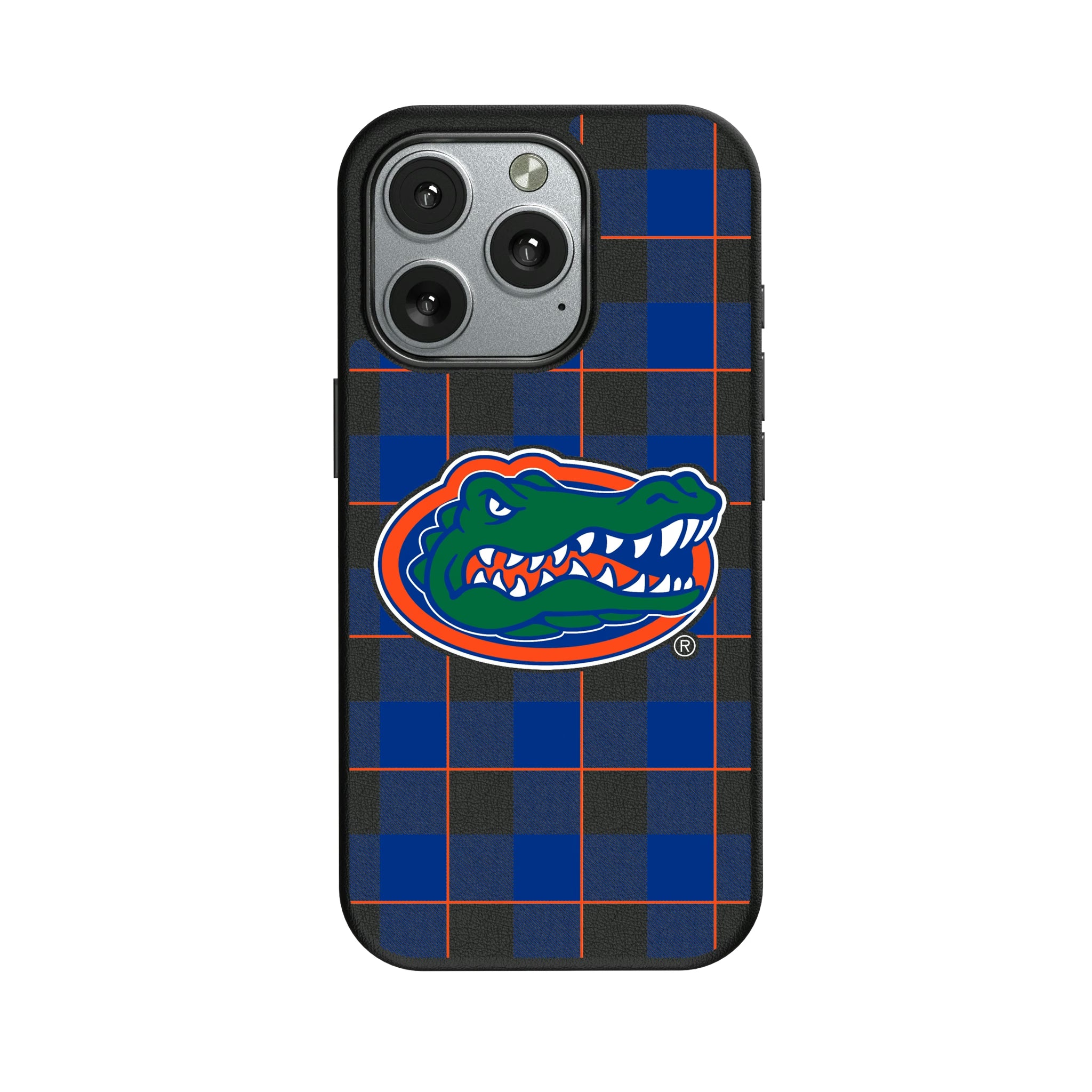 University of Florida Gators Plaid iPhone MagSafe Compatible Phone Case for Apple iPhone