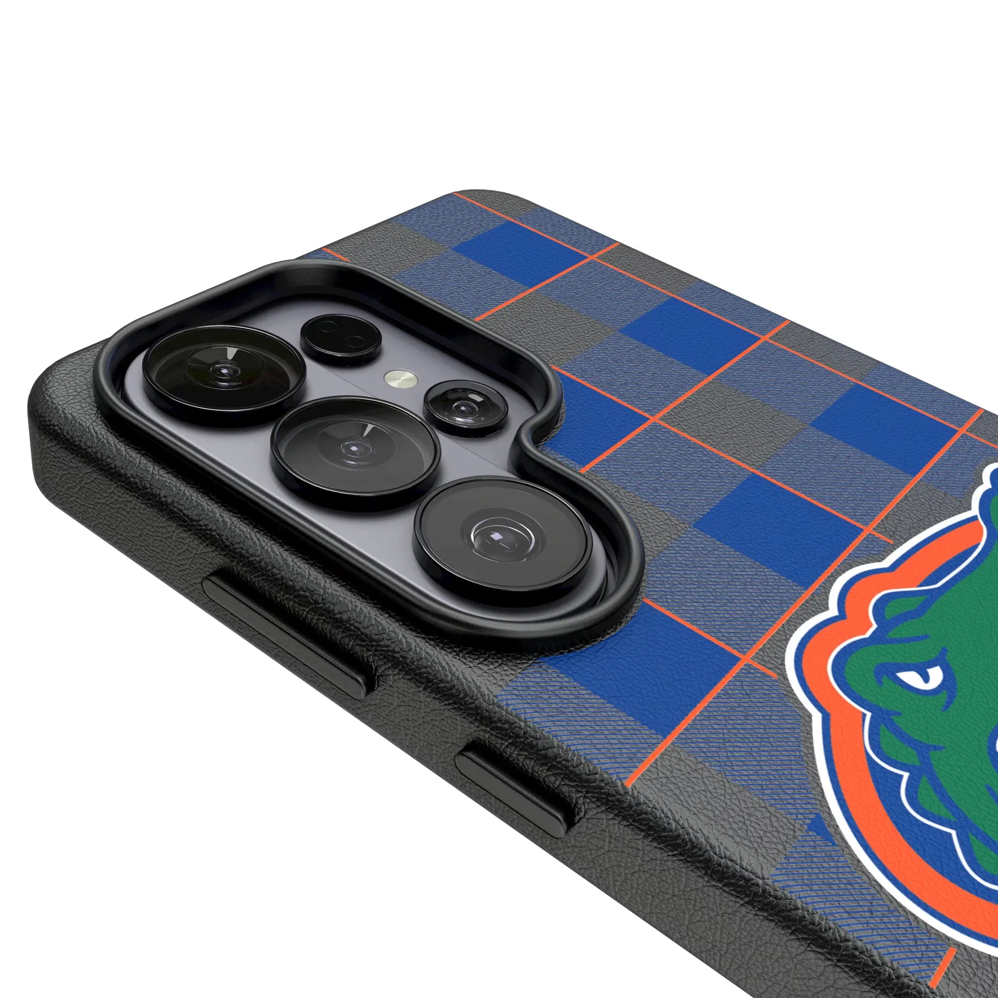 University of Florida Gators Plaid Galaxy MagSafe Compatible Phone Case for Samsung Galaxy - Detail#Device_Galaxy S26 Ultra