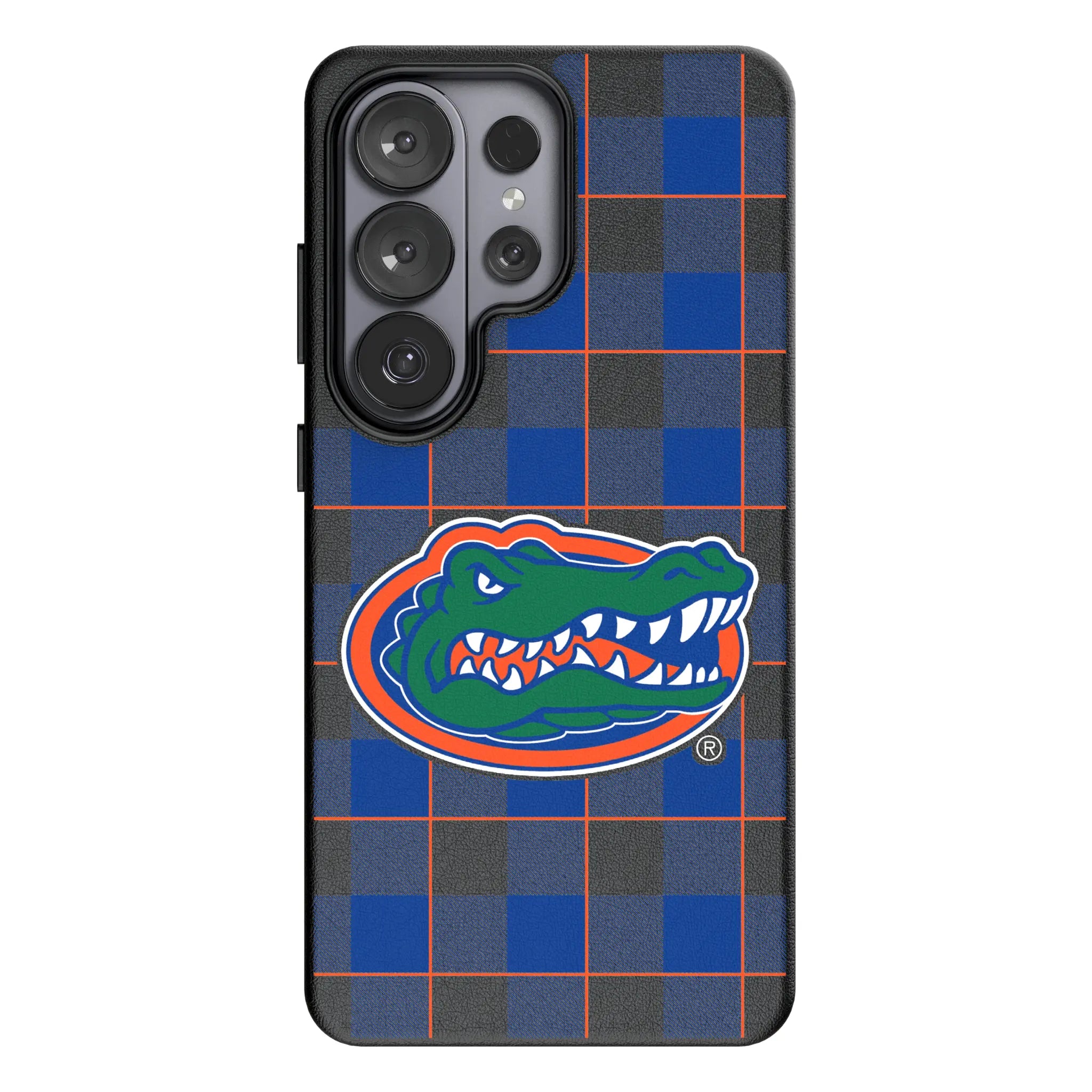 University of Florida Gators Plaid Galaxy MagSafe Compatible Phone Case for Samsung Galaxy#Device_Galaxy S26 Ultra