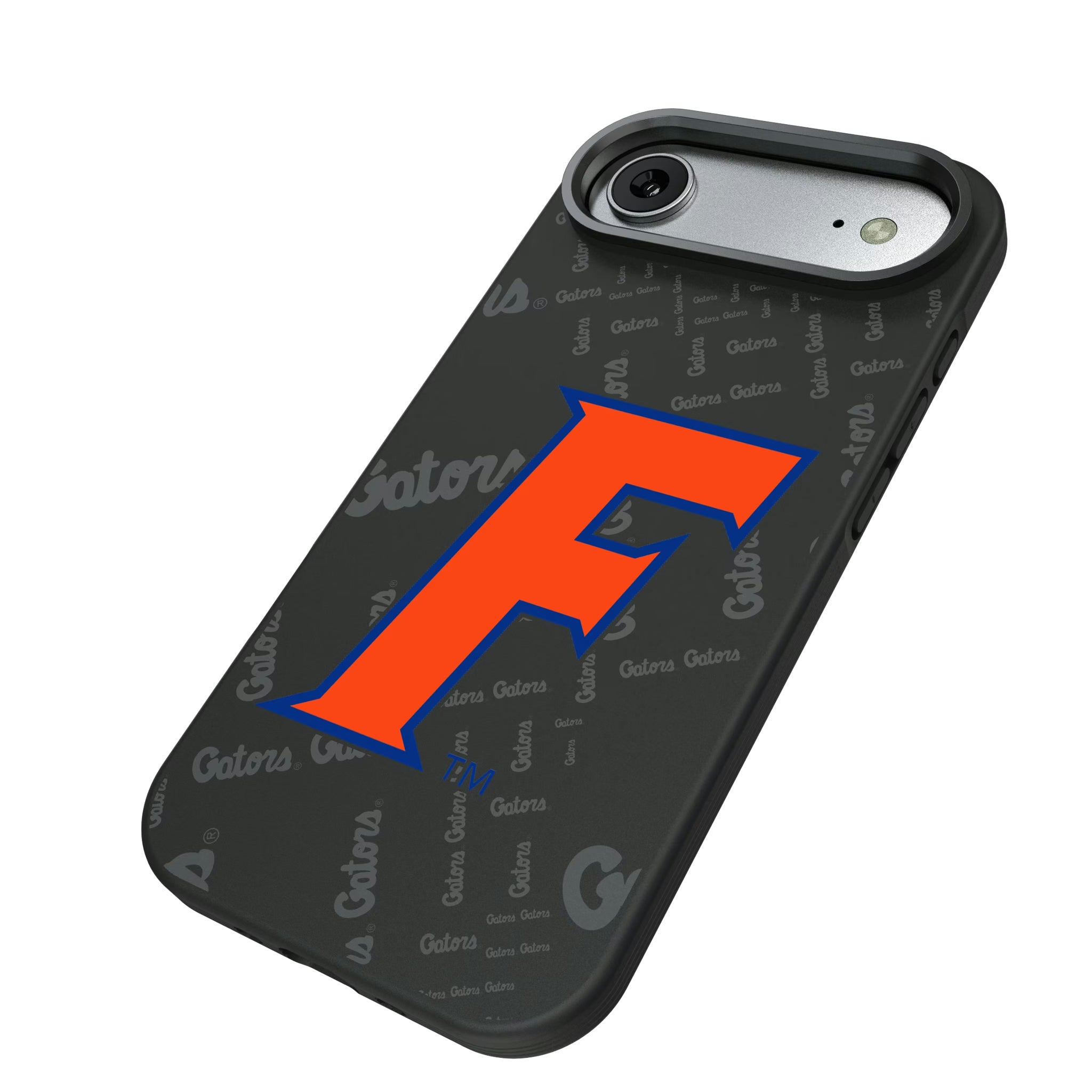 University of Florida Gators Quadtile iPhone Bump Phone Case for Apple iPhone - Isometric View#Device_iPhone Air