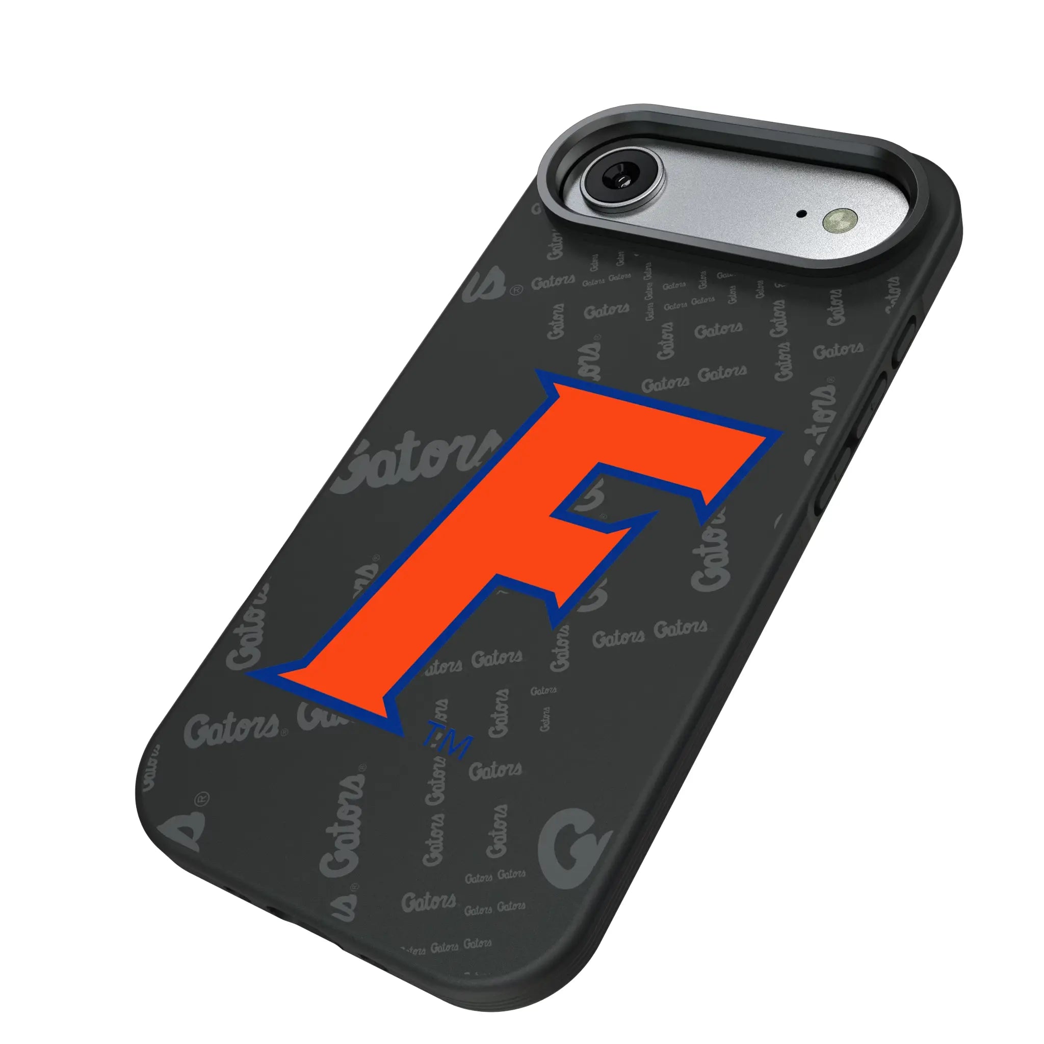 University of Florida Gators Quadtile iPhone Bump Phone Case for Apple iPhone - Isometric View#Device_iPhone Air
