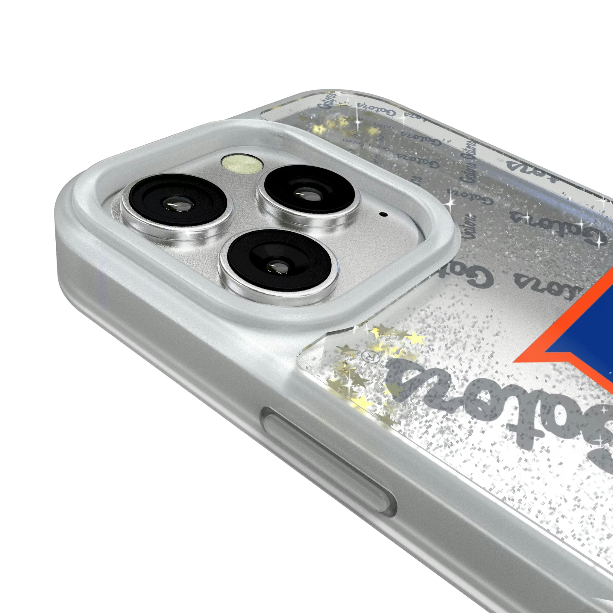 University of Florida Gators Quadtile iPhone Glitter Phone Case for Apple iPhone - Detail#Device_iPhone 16 Pro