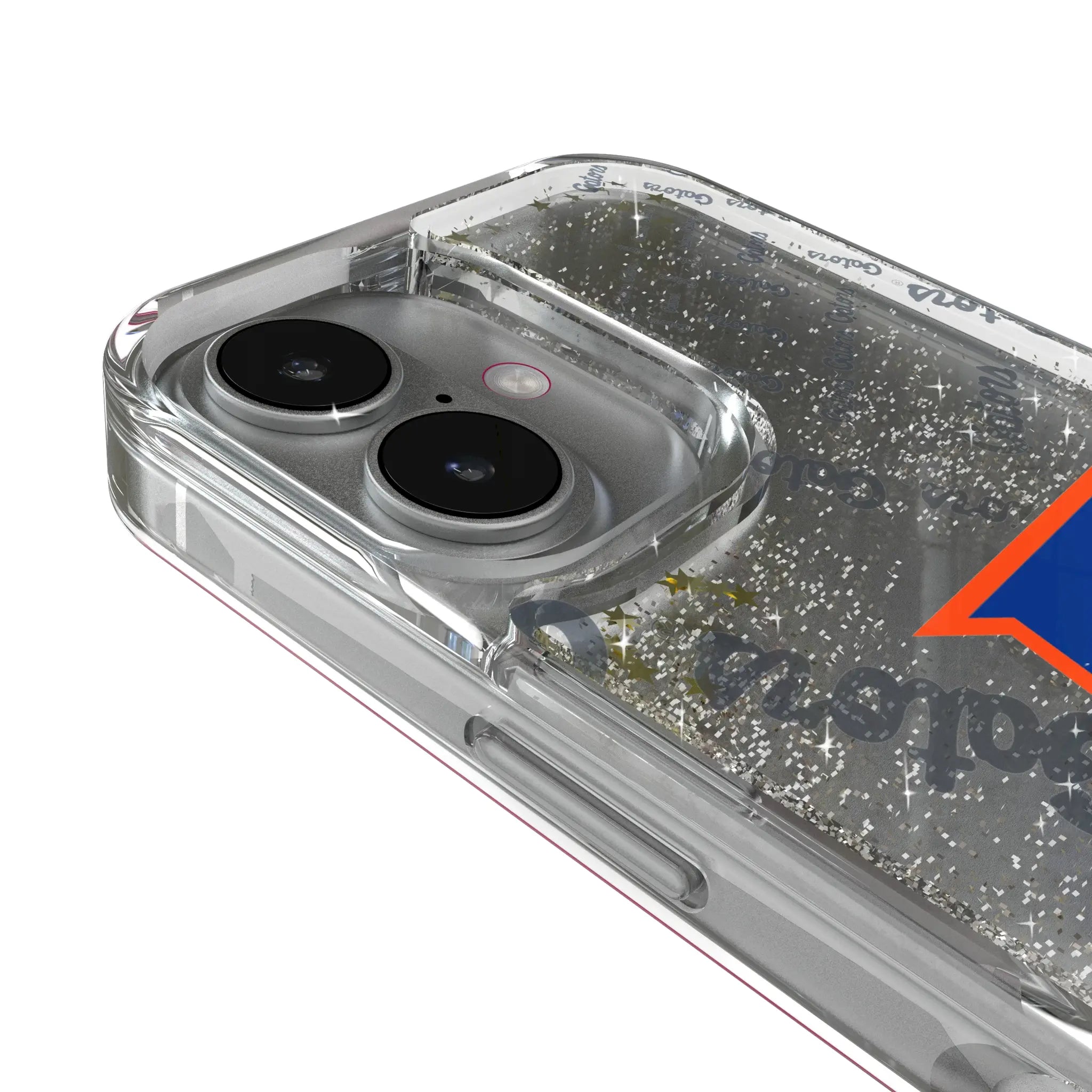 University of Florida Gators Quadtile iPhone Glitter Phone Case for Apple iPhone - Detail