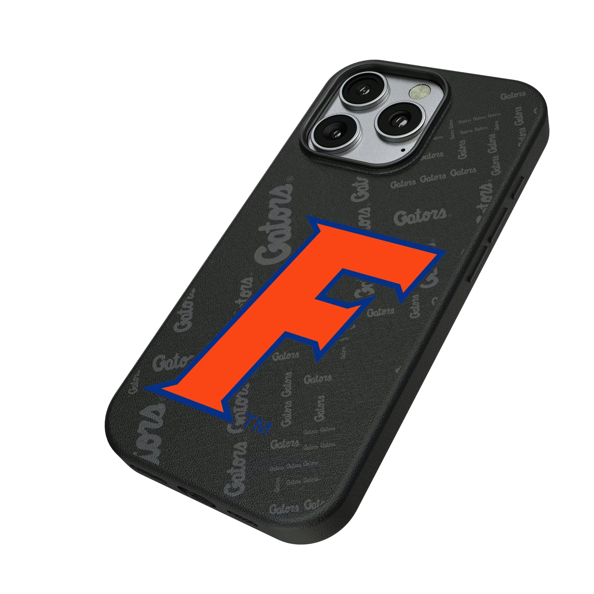 University of Florida Gators Quadtile iPhone MagSafe Compatible Phone Case for Apple iPhone - Isometric View