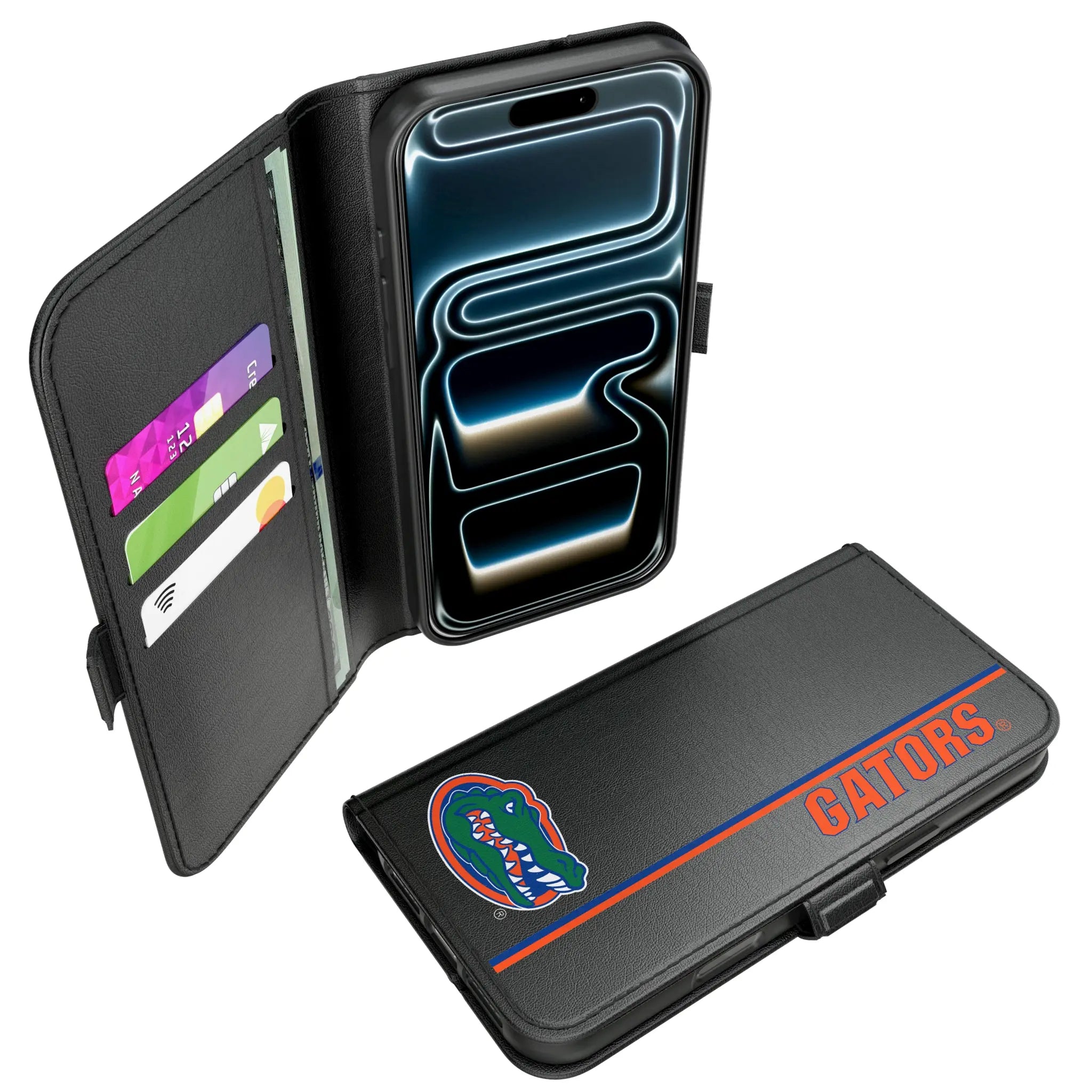 University of Florida Gators Sidebar iPhone Folio Phone Case for Apple iPhone#Device_iPhone 17 Pro Max