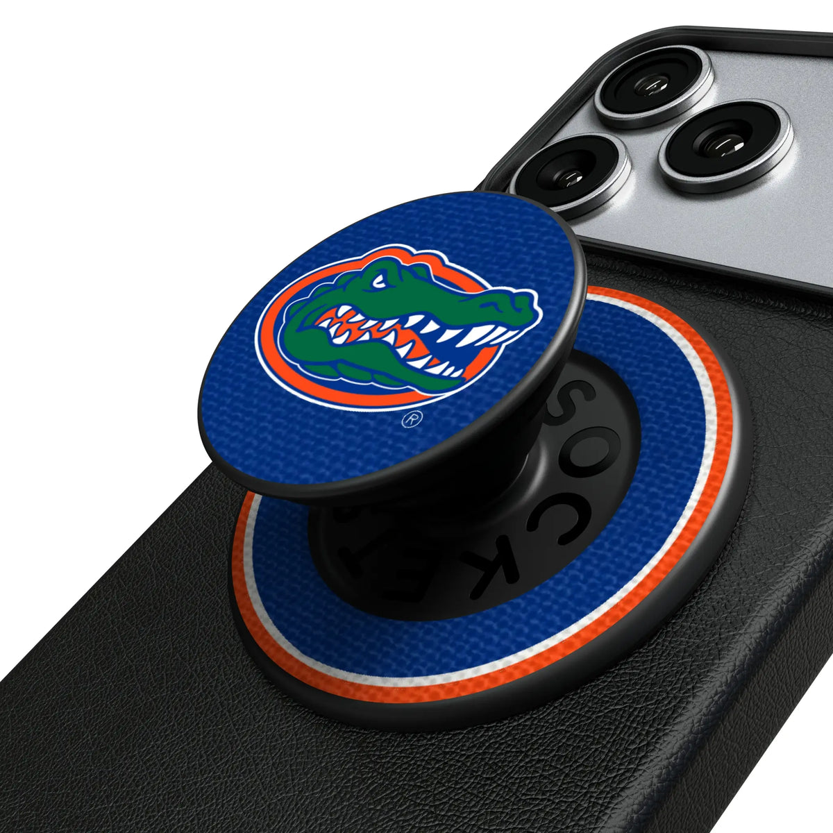 University of Florida Gators Stripe Popsockets Round Magnetic