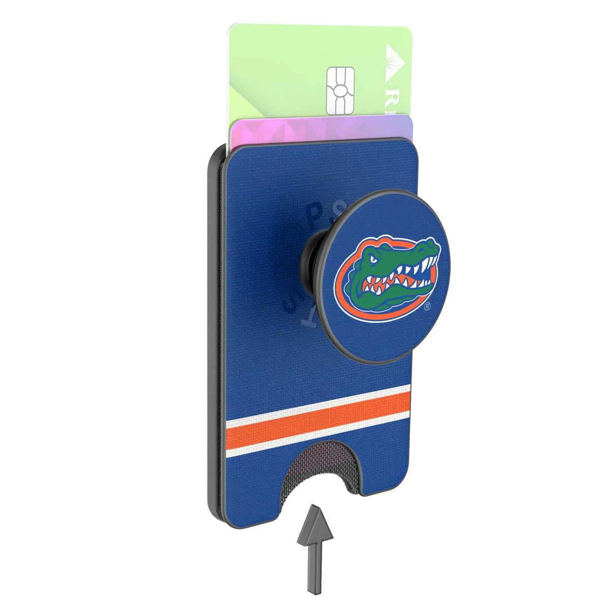 University of Florida Gators Stripe Popsockets Wallet Magnetic - Detail