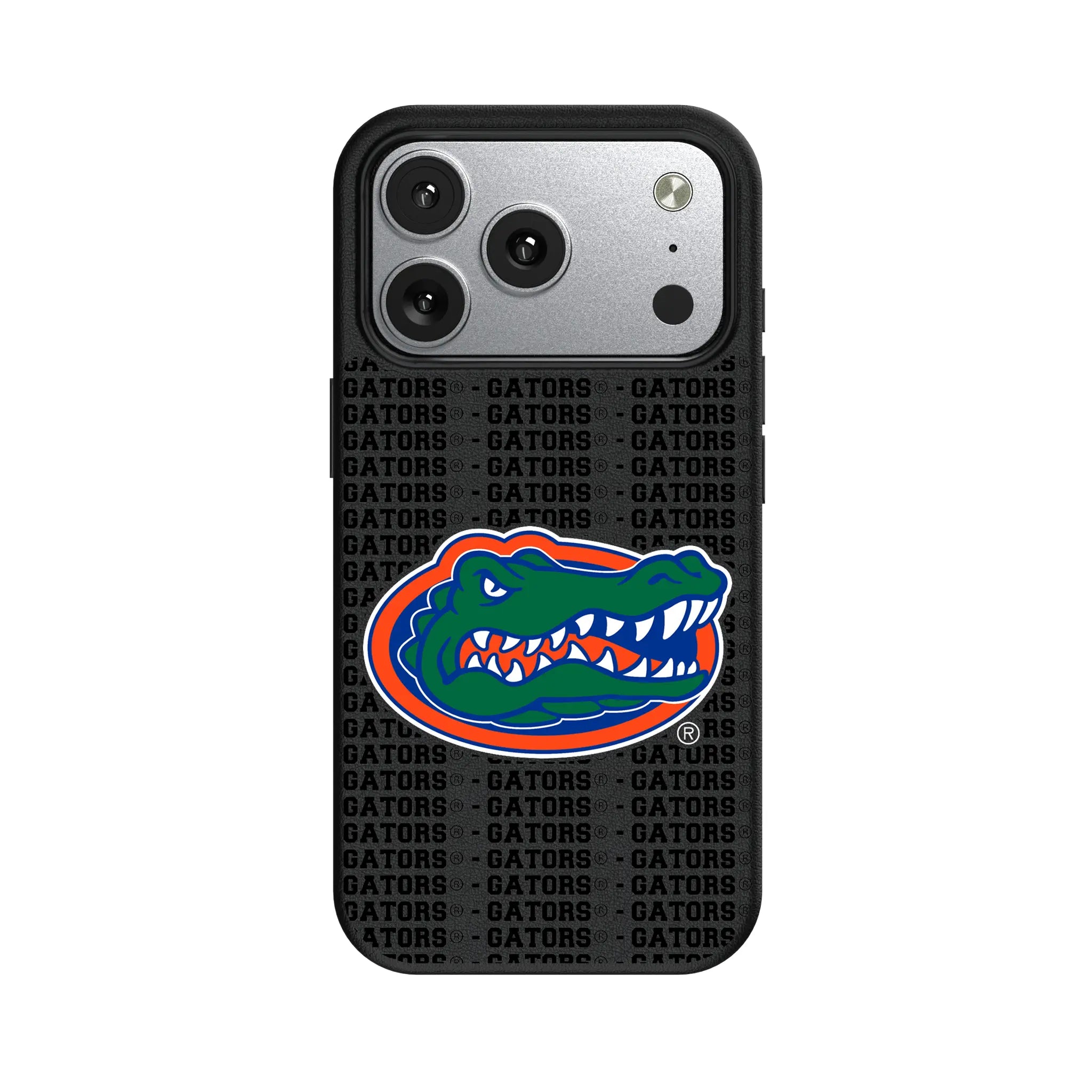 University of Florida Gators Text Backdrop iPhone MagSafe Compatible Phone Case for Apple iPhone#Device_iPhone 17 Pro