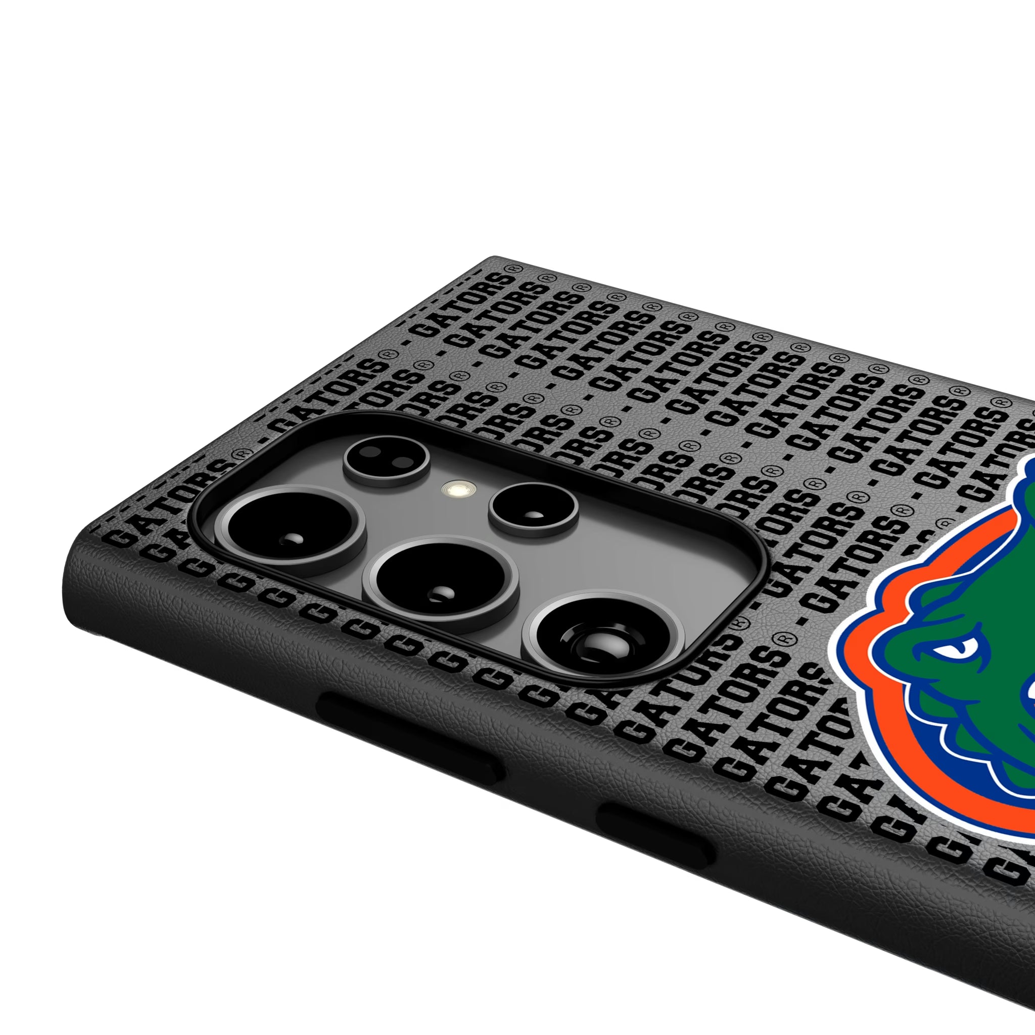 University of Florida Gators Text Backdrop Galaxy MagSafe Compatible Phone Case for Samsung Galaxy - Detail