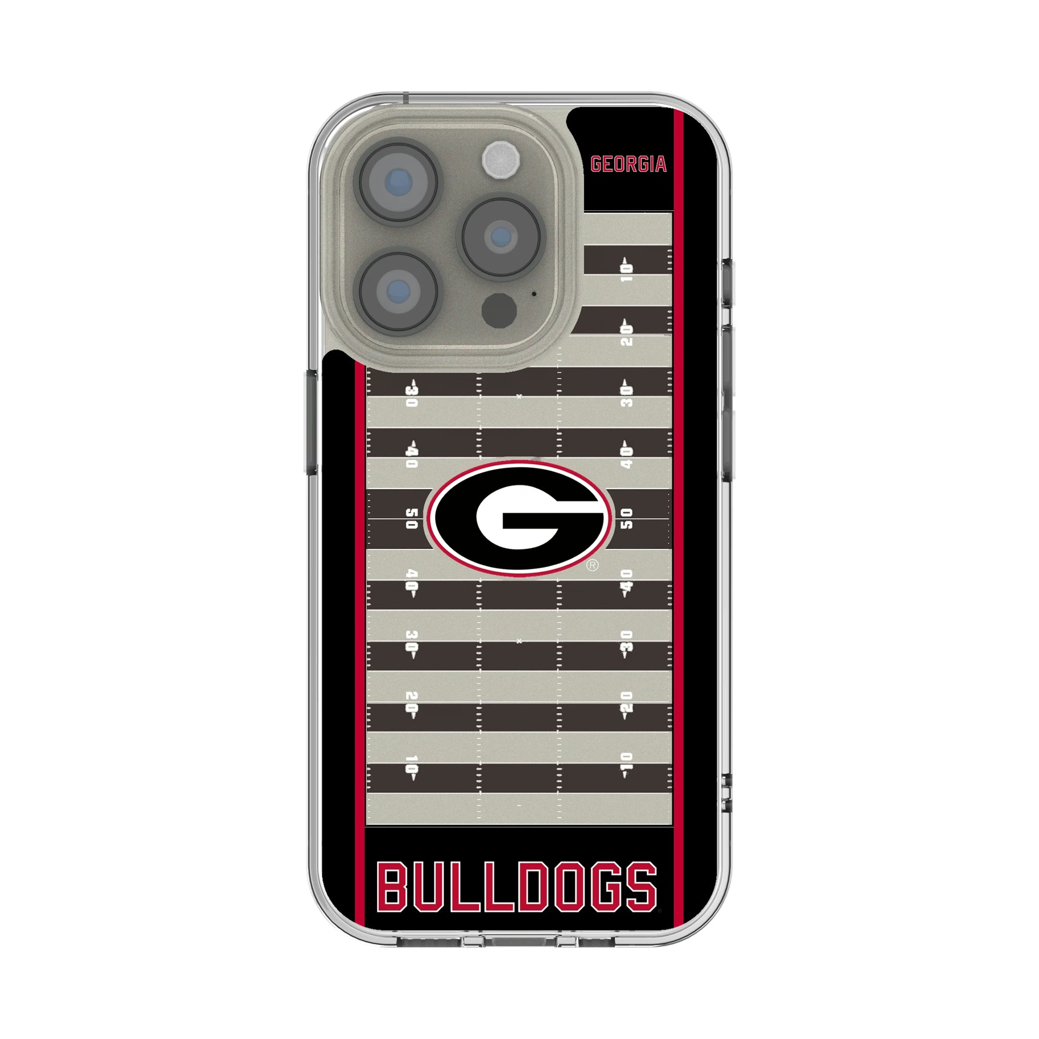 University of Georgia Bulldogs Field iPhone Clear Phone Case for Apple iPhone