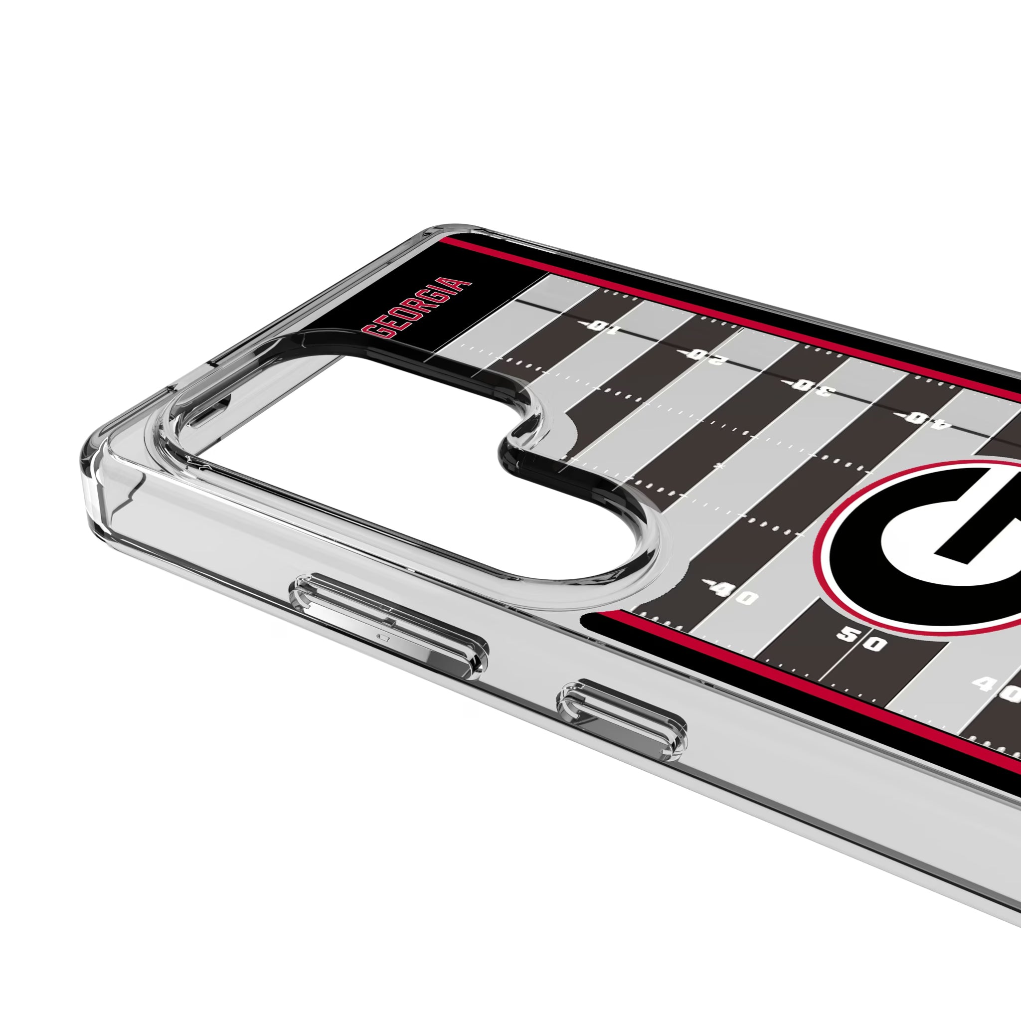 University of Georgia Bulldogs Field Galaxy Clear Phone Case for Samsung Galaxy - Detail