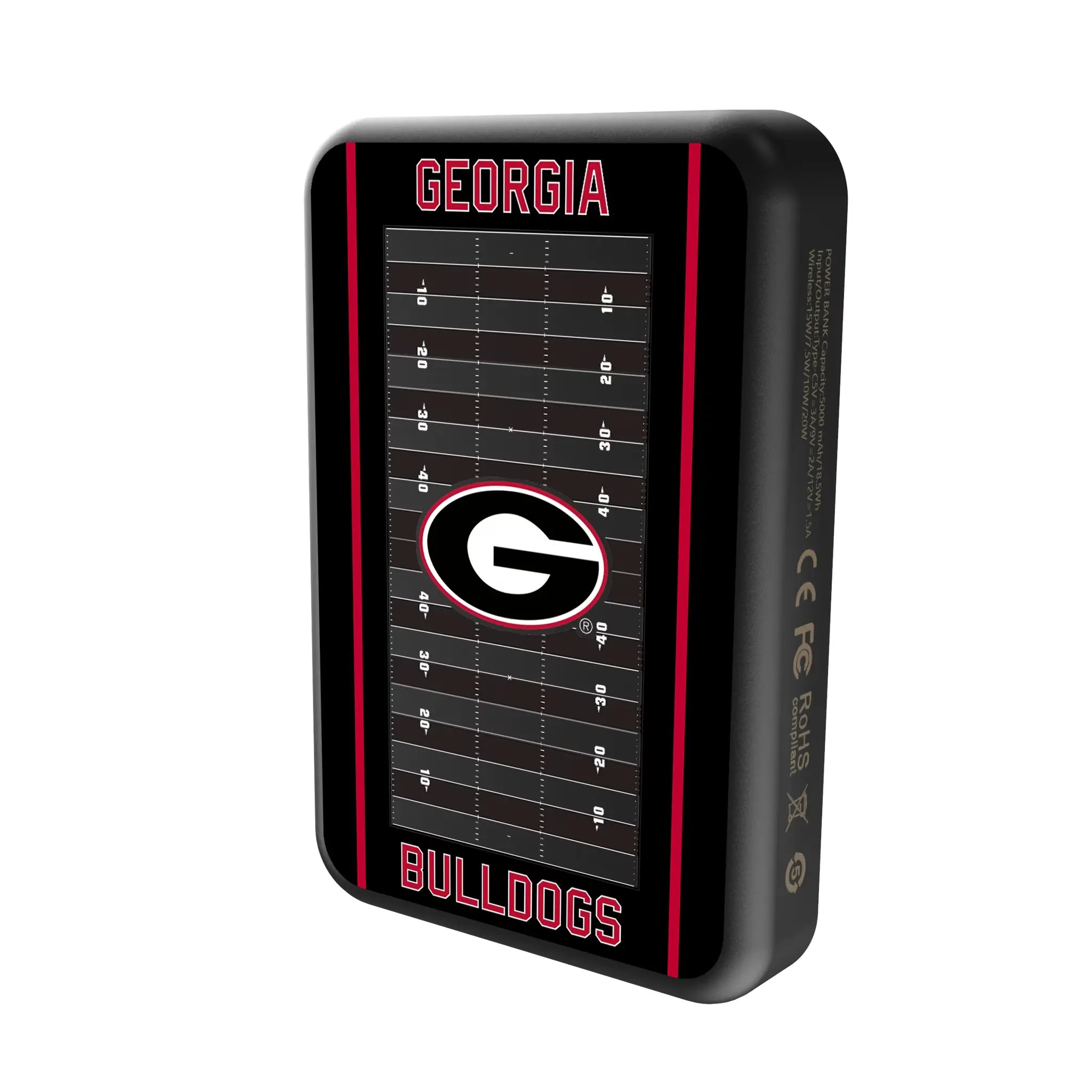 University of Georgia Bulldogs Field Wireless Mag Power Bank