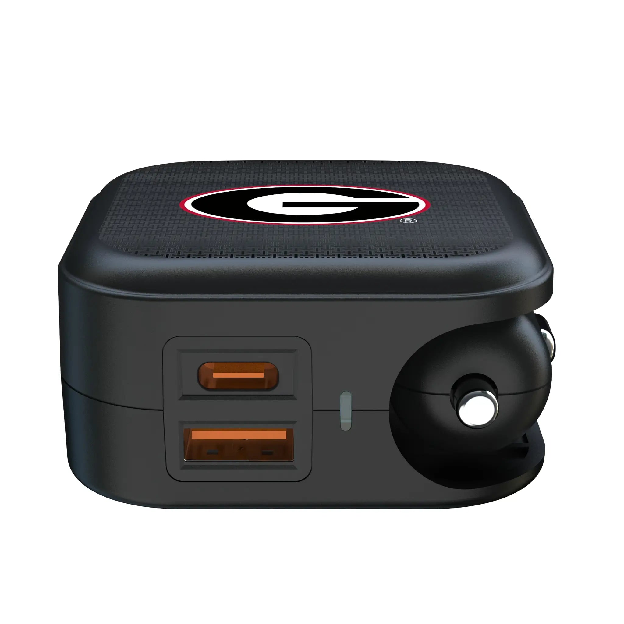University of Georgia Bulldogs Linen 2 in 1 USB A/C Charger