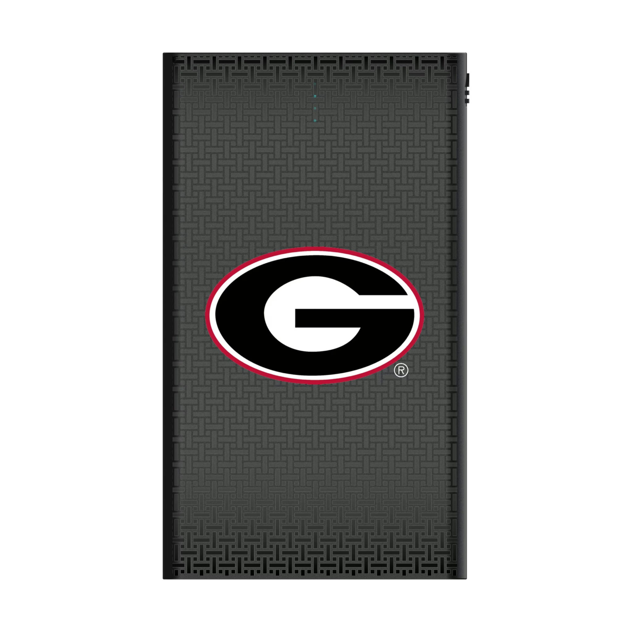 University of Georgia Bulldogs Linen 5000mAh Flat Powerbank