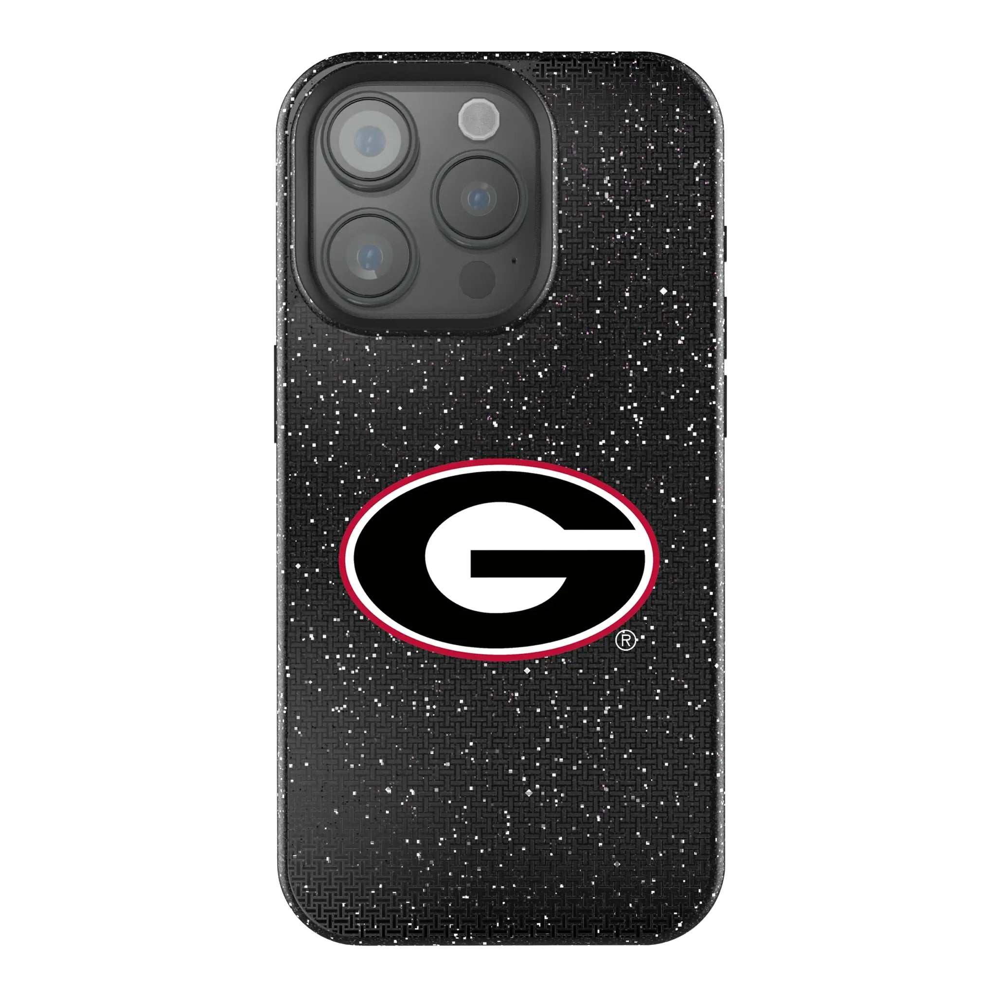 University of Georgia Bulldogs Linen iPhone Bling Phone Case for Apple iPhone