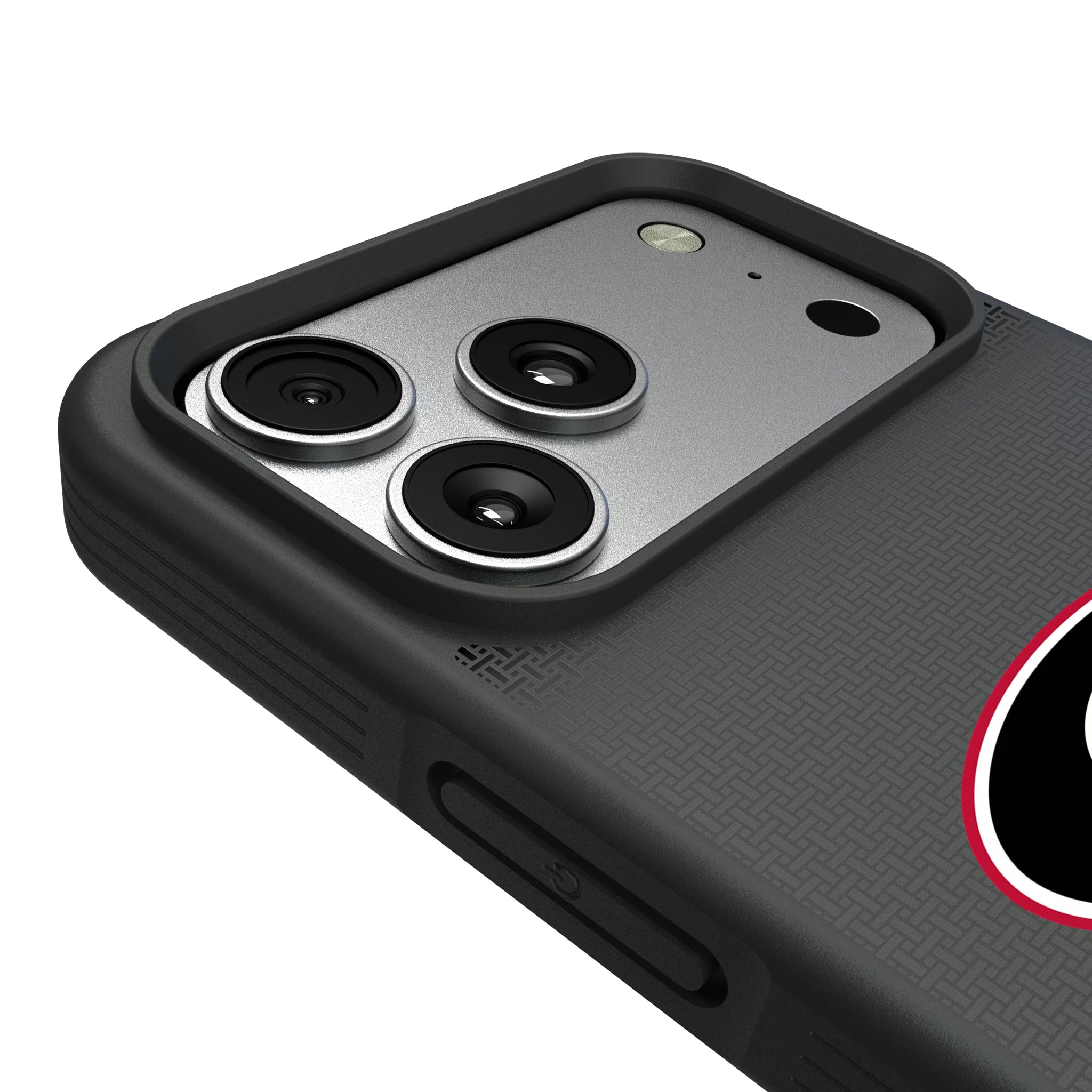 University of Georgia Bulldogs Linen iPhone Bump Phone Case for Apple iPhone - Detail#Device_iPhone 17 Pro Max