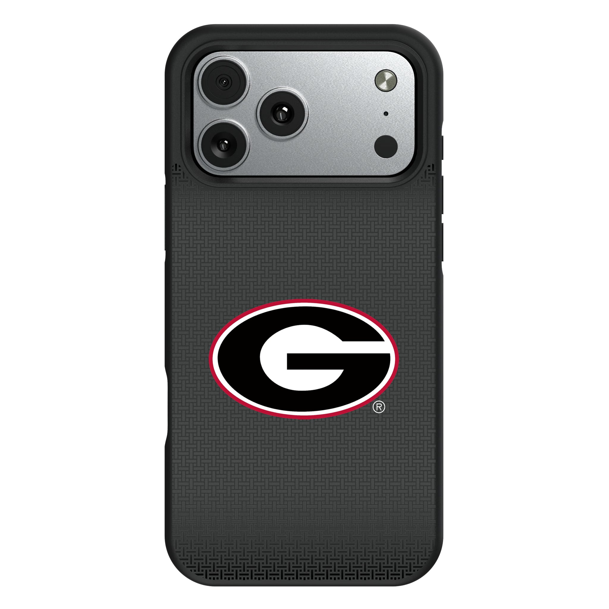 University of Georgia Bulldogs Linen iPhone Bump Phone Case for Apple iPhone#Device_iPhone 17 Pro Max